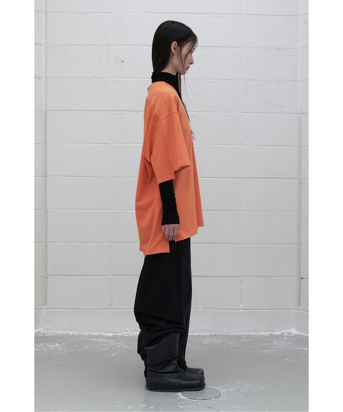 래코드(RECODE) (RE;CODE × OBJECTS IV LIFE by Daniel Arsham) Garment Layered T-shirt R0TAX25221ORX