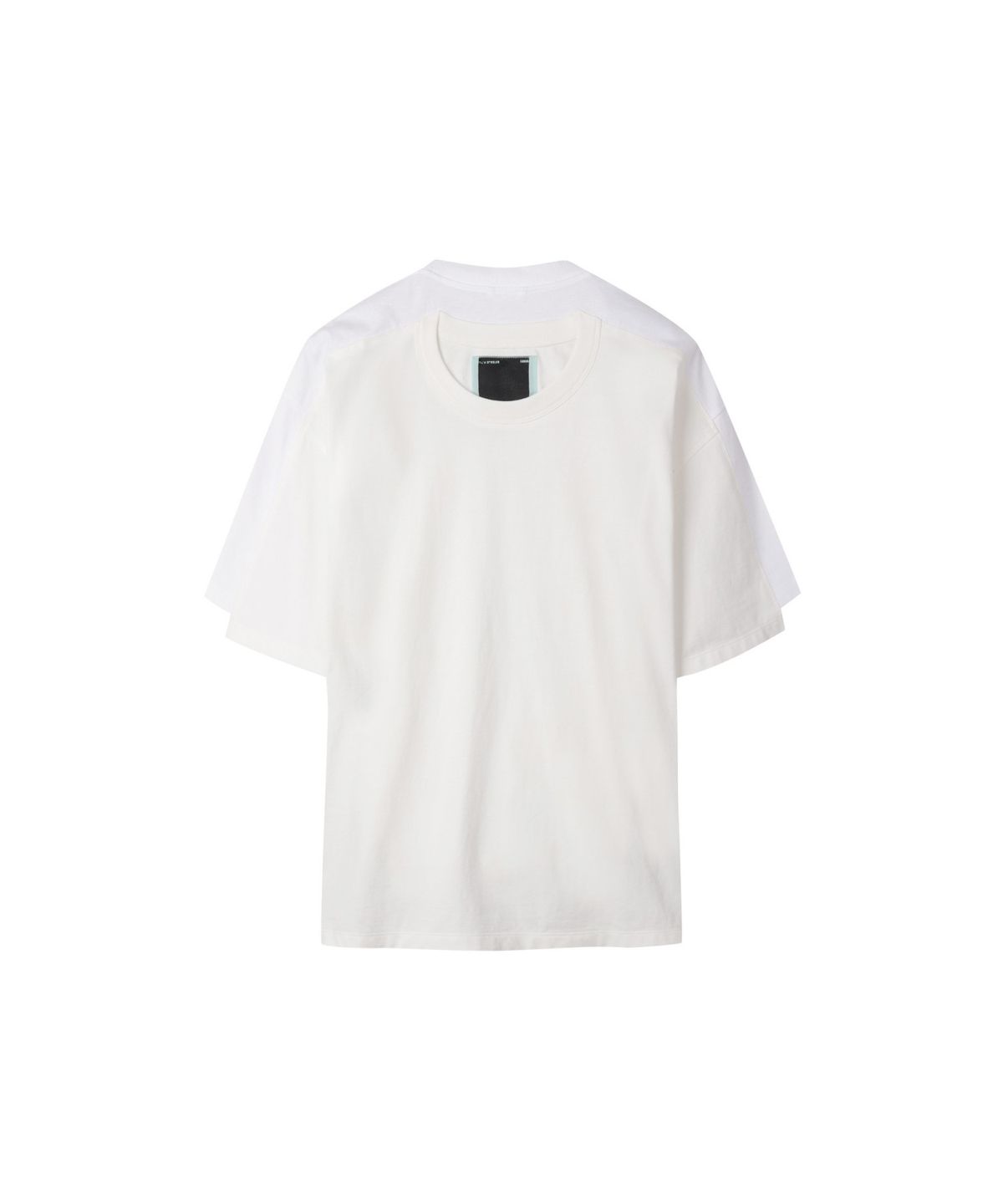 래코드(RECODE) (RE;CODE × OBJECTS IV LIFE by Daniel Arsham) Garment Layered T-shirt R0TAX25221WHX