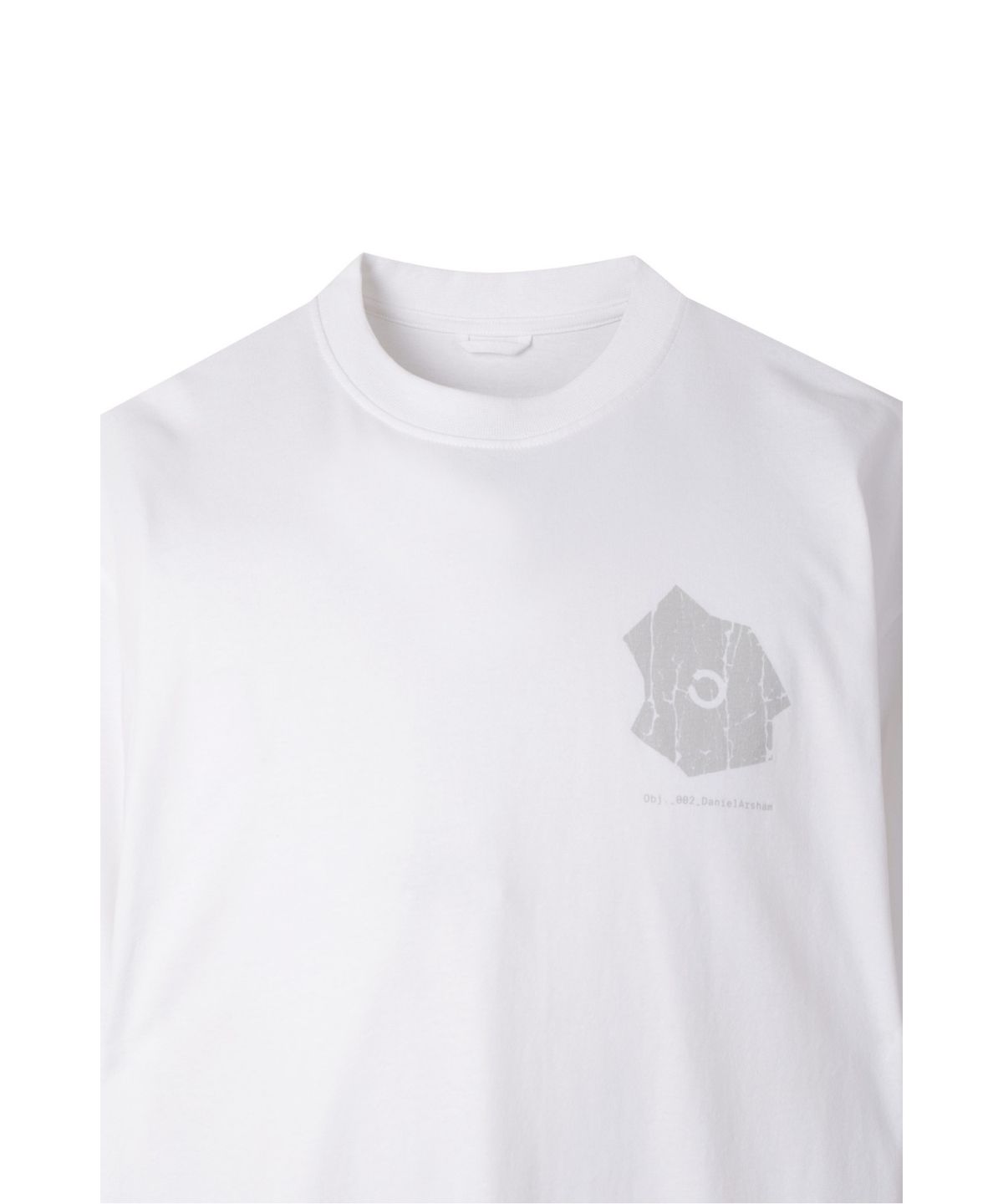 래코드(RECODE) (RE;CODE × OBJECTS IV LIFE by Daniel Arsham) Garment Layered T-shirt R0TAX25221WHX