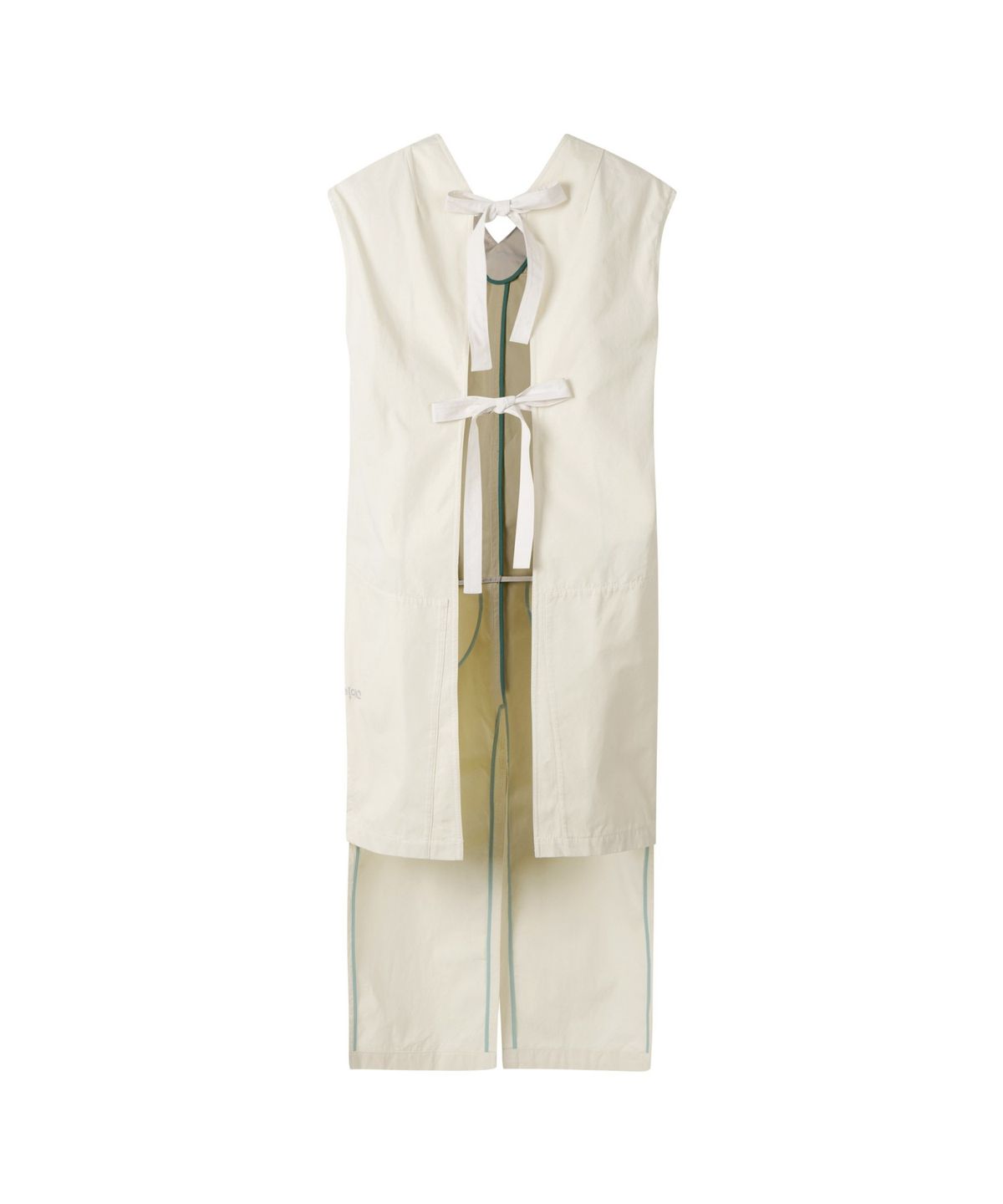 래코드(RECODE) (RE;CODE × OBJECTS IV LIFE by Daniel Arsham) Reworked Pants Layering Dress R0DAA25202IVX