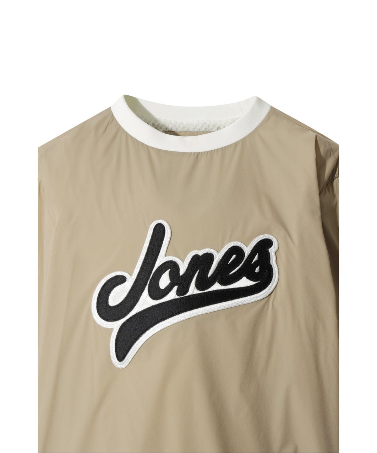 왁(WAAC) [JONES] Men’s Logo Windbreaker Pullover WMUAW25770BEX