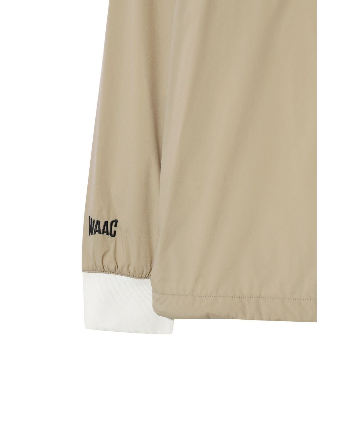 왁(WAAC) [JONES] Men’s Logo Windbreaker Pullover WMUAW25770BEX
