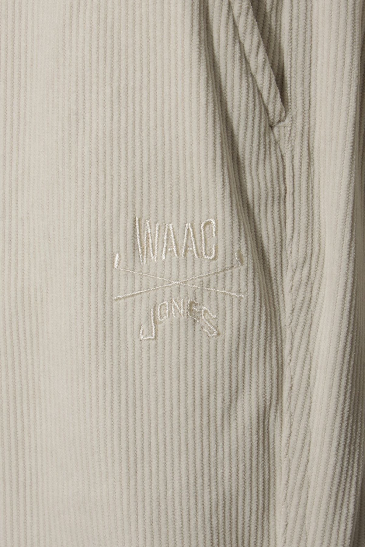 왁(WAAC) [JONES] Men Corduroy Double Knee Pants WMPNW25771IVX