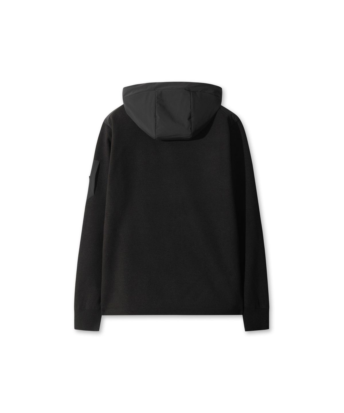 왁(WAAC) [PLAYER S EDITION] Knit Hybrid Hoodie Jacket WMWAW25702BKX