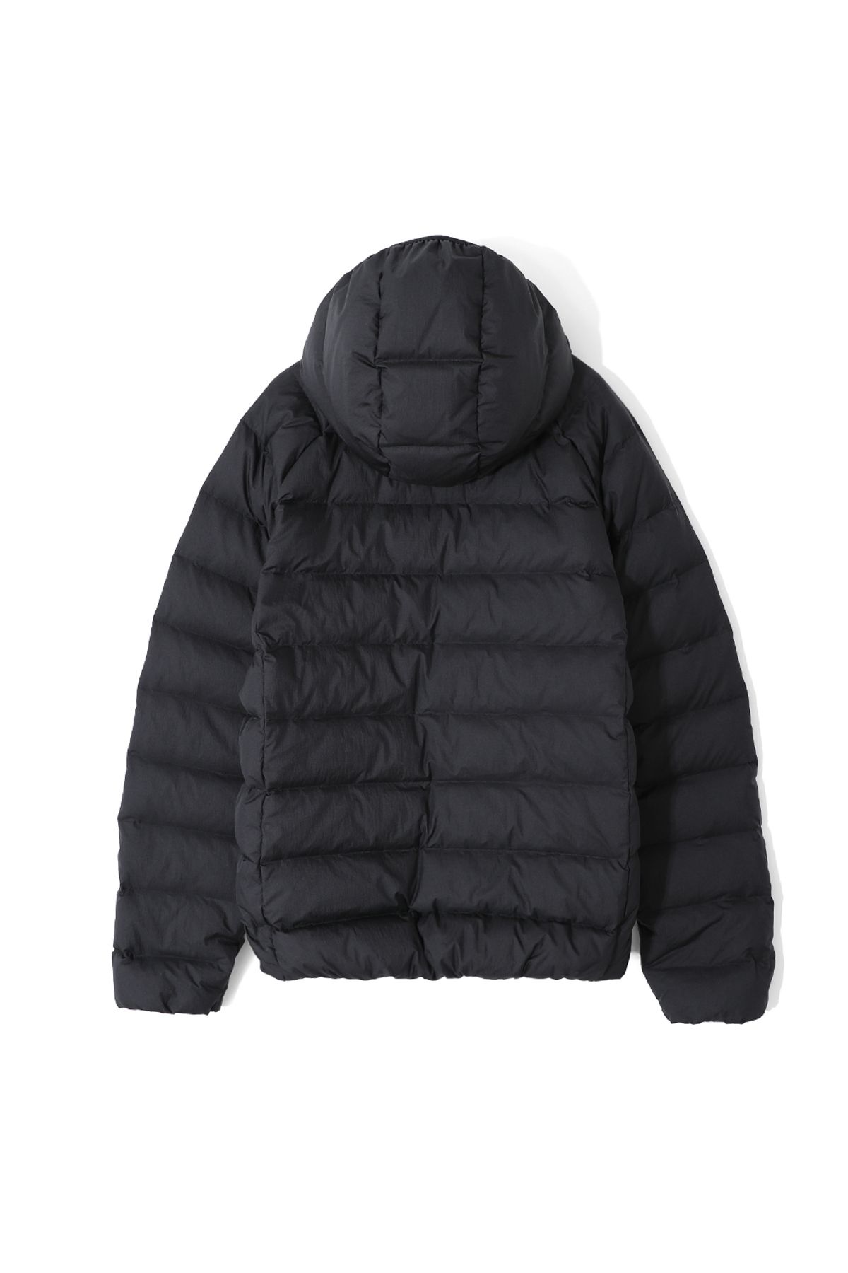 홀리선(HORLISUN) Frost Hood Duckdown Light Jacket Black