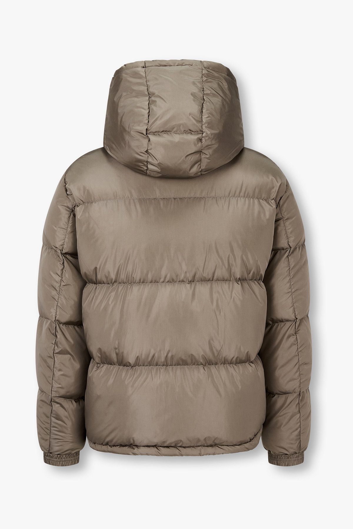 아르마니 익스체인지(ARMANI EXCHANGE) 남성 디태처블 후드 다운 패딩 자켓_카키 브라운 A415310001
