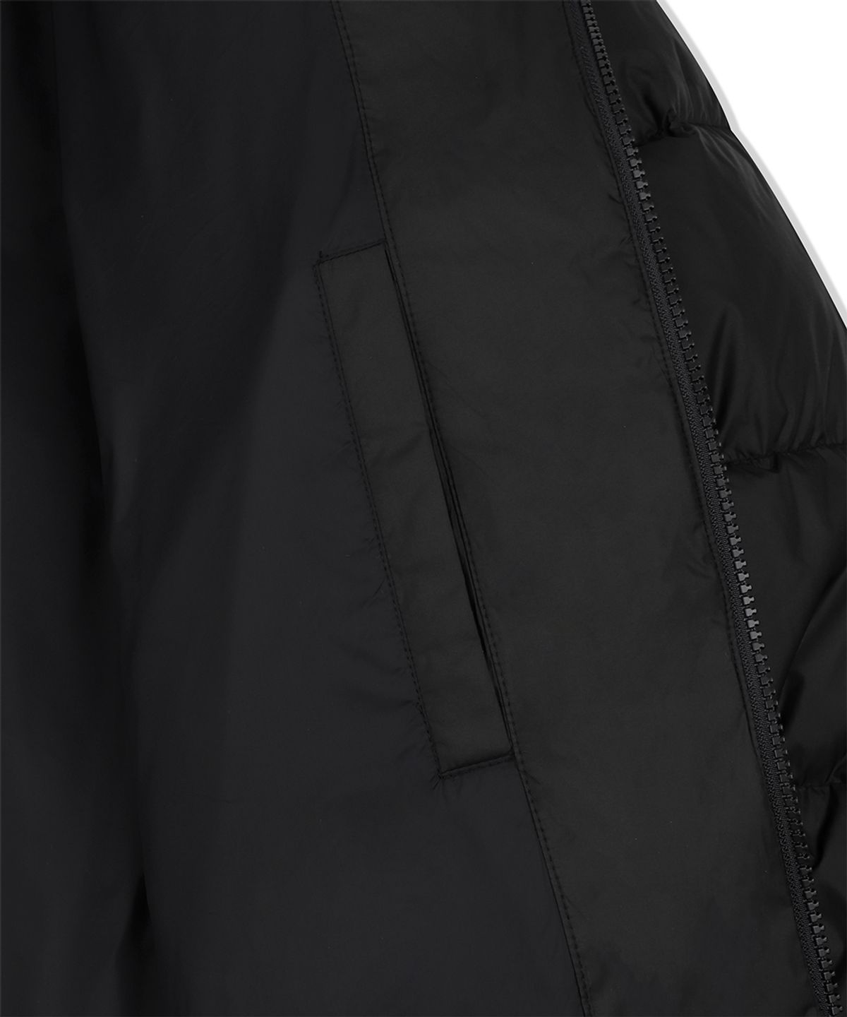 마하그리드(MAHAGRID) PANELED DOWN PUFFER BLACK(MG2FWMB901A)