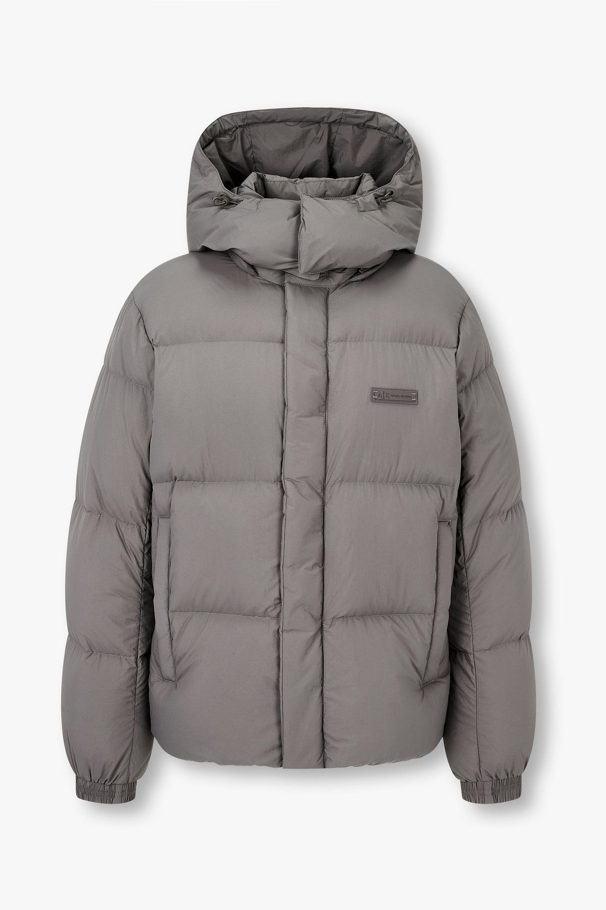 아르마니 익스체인지(ARMANI EXCHANGE) 남성 디태처블 후드 라이트 다운 자켓_다크 그레이 A415310011