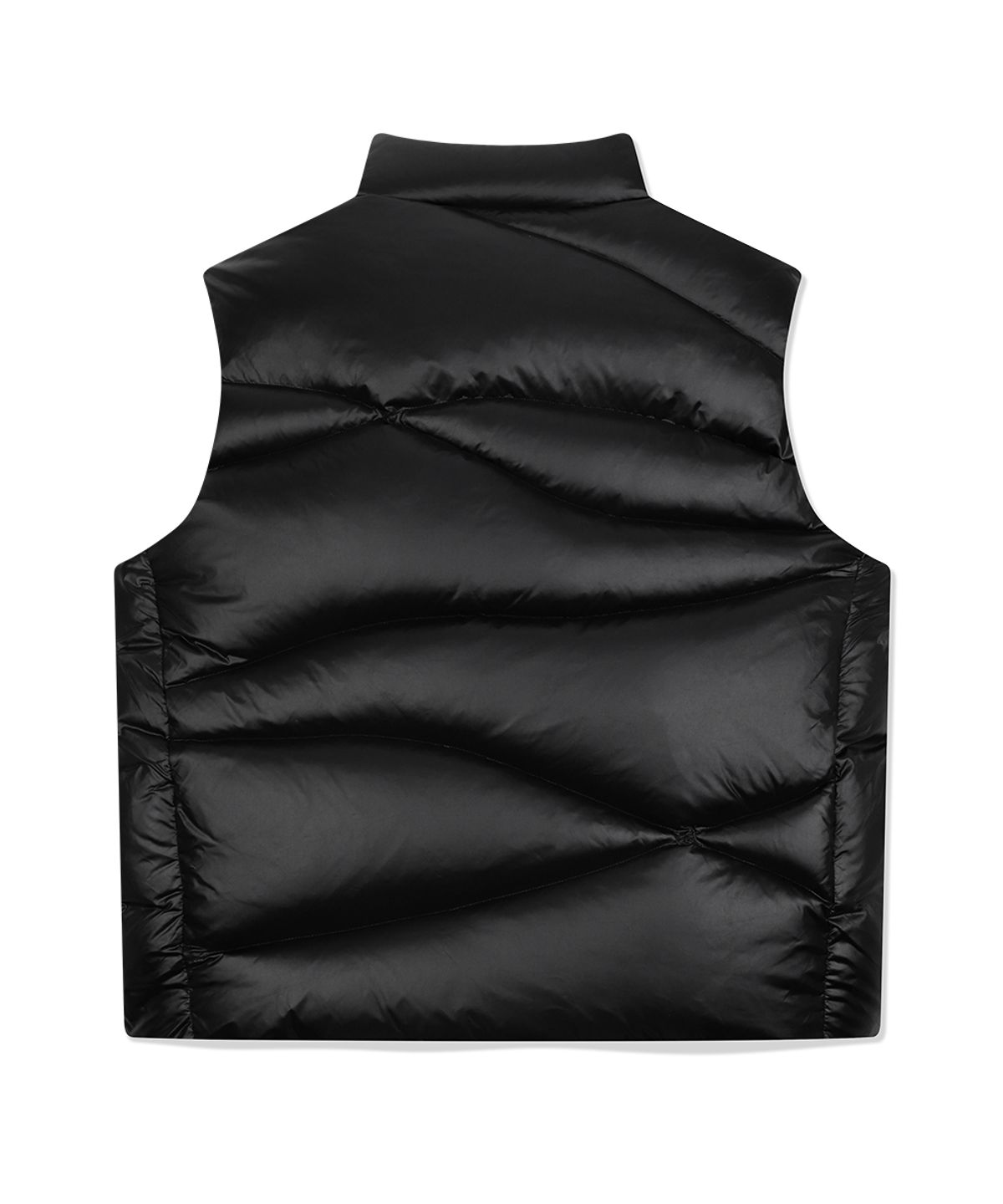 마하그리드(MAHAGRID) WAVY DOWN VEST BLACK(MG2FWMB902A)