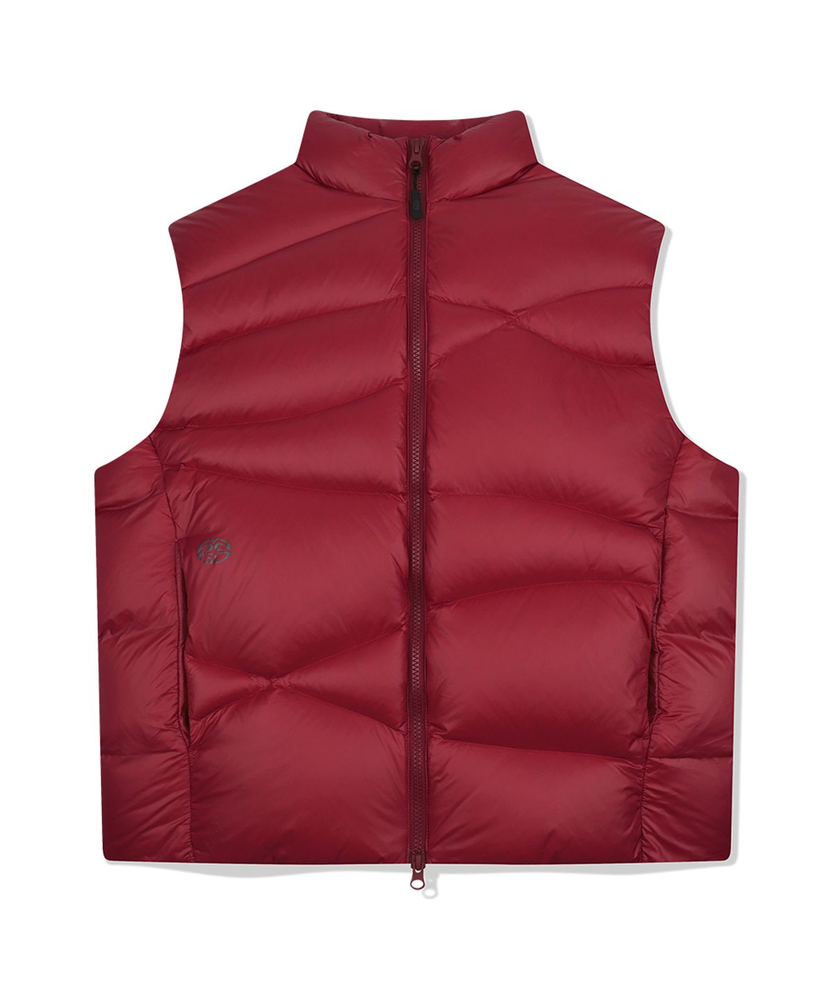 마하그리드(MAHAGRID) WAVY DOWN VEST RED(MG2FWMB902A)