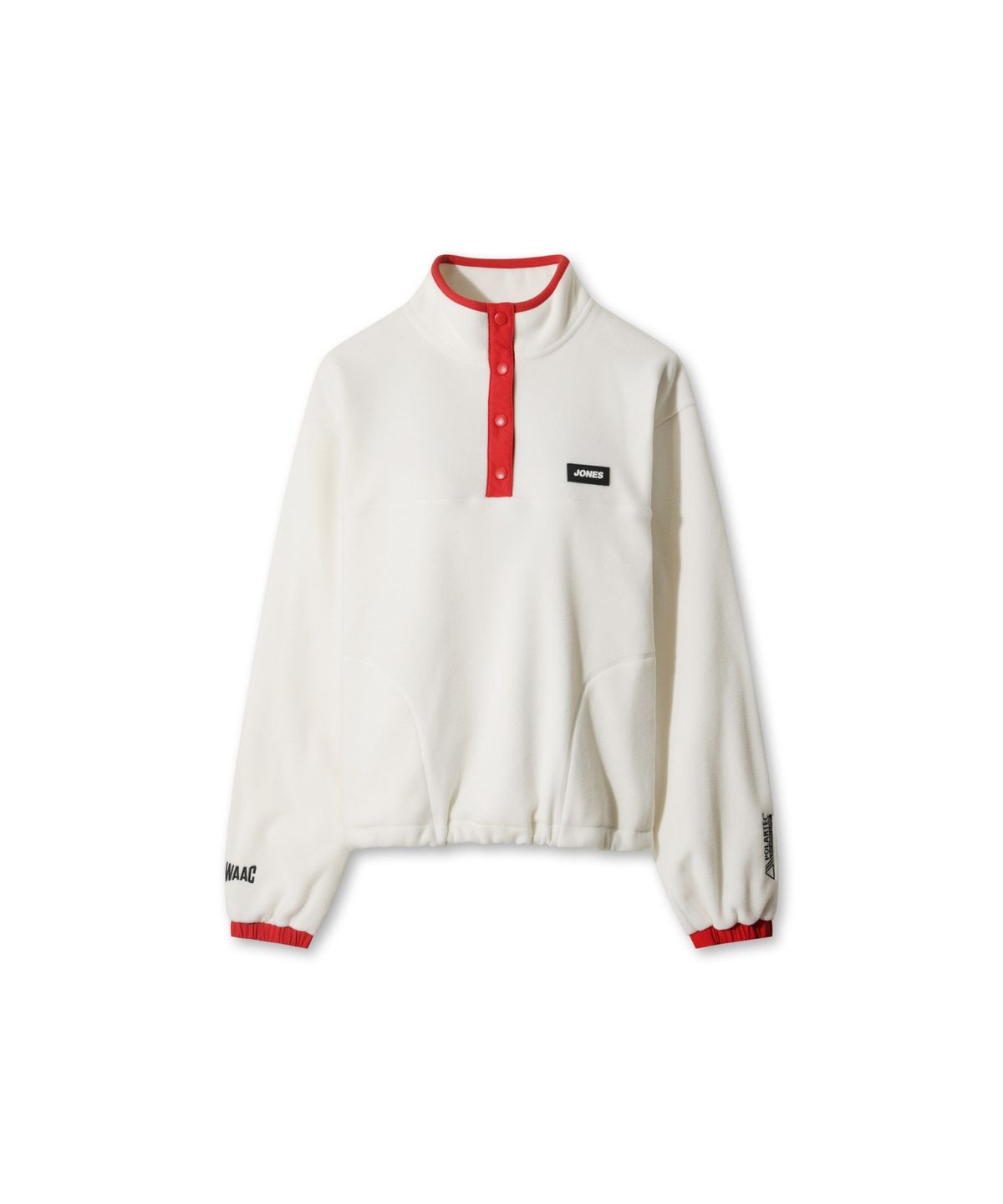 왁(WAAC) [JONES] Women’s Polartec Retro Fleece Pullover WWTBW25771IVX