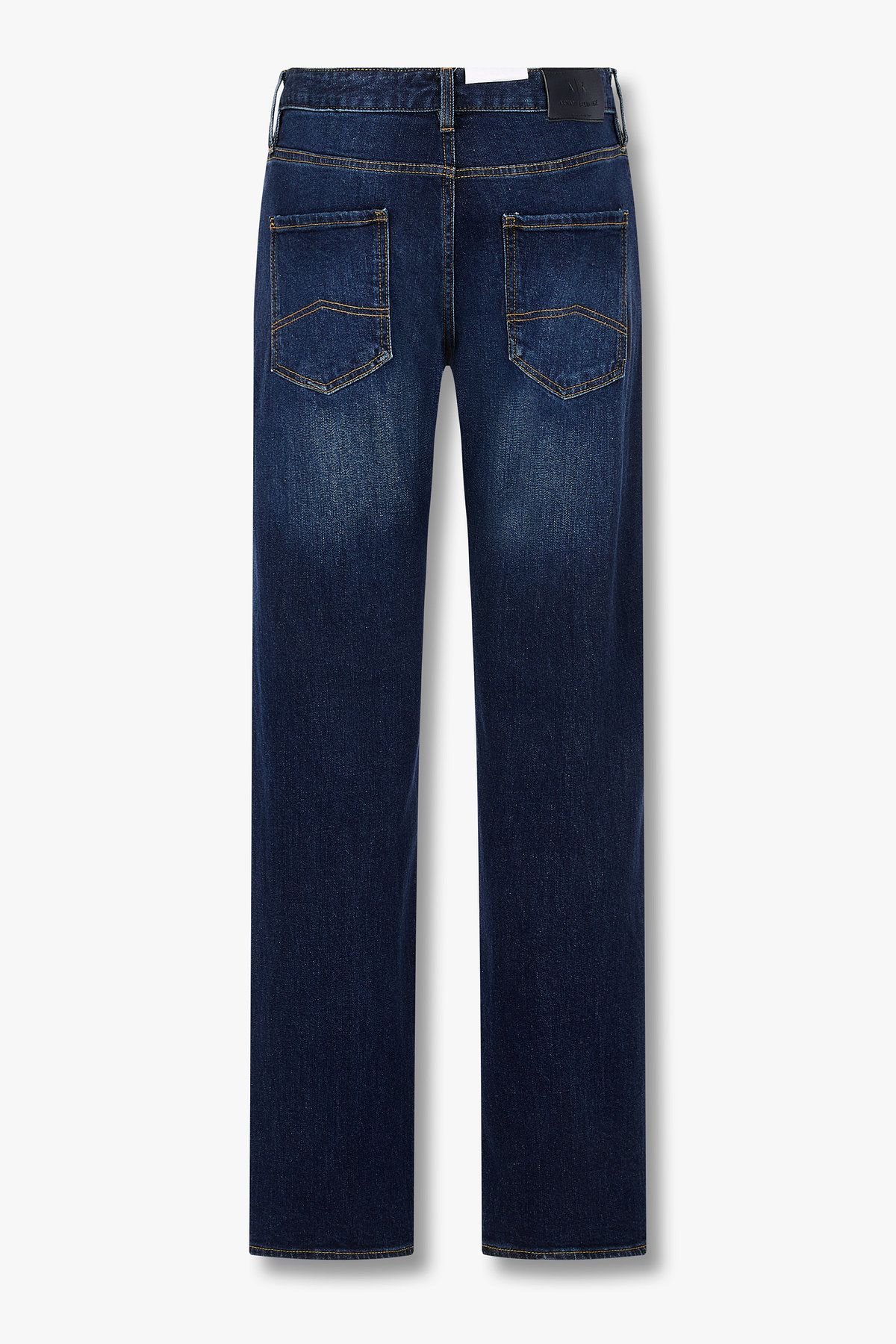 아르마니 익스체인지(ARMANI EXCHANGE) 남성 스트레이트 핏 데님 팬츠_다크블루 A415340006