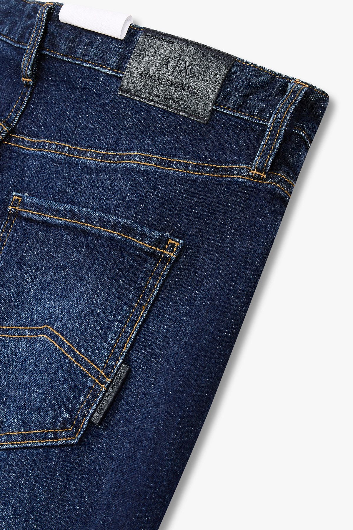 아르마니 익스체인지(ARMANI EXCHANGE) 남성 스트레이트 핏 데님 팬츠_다크블루 A415340006