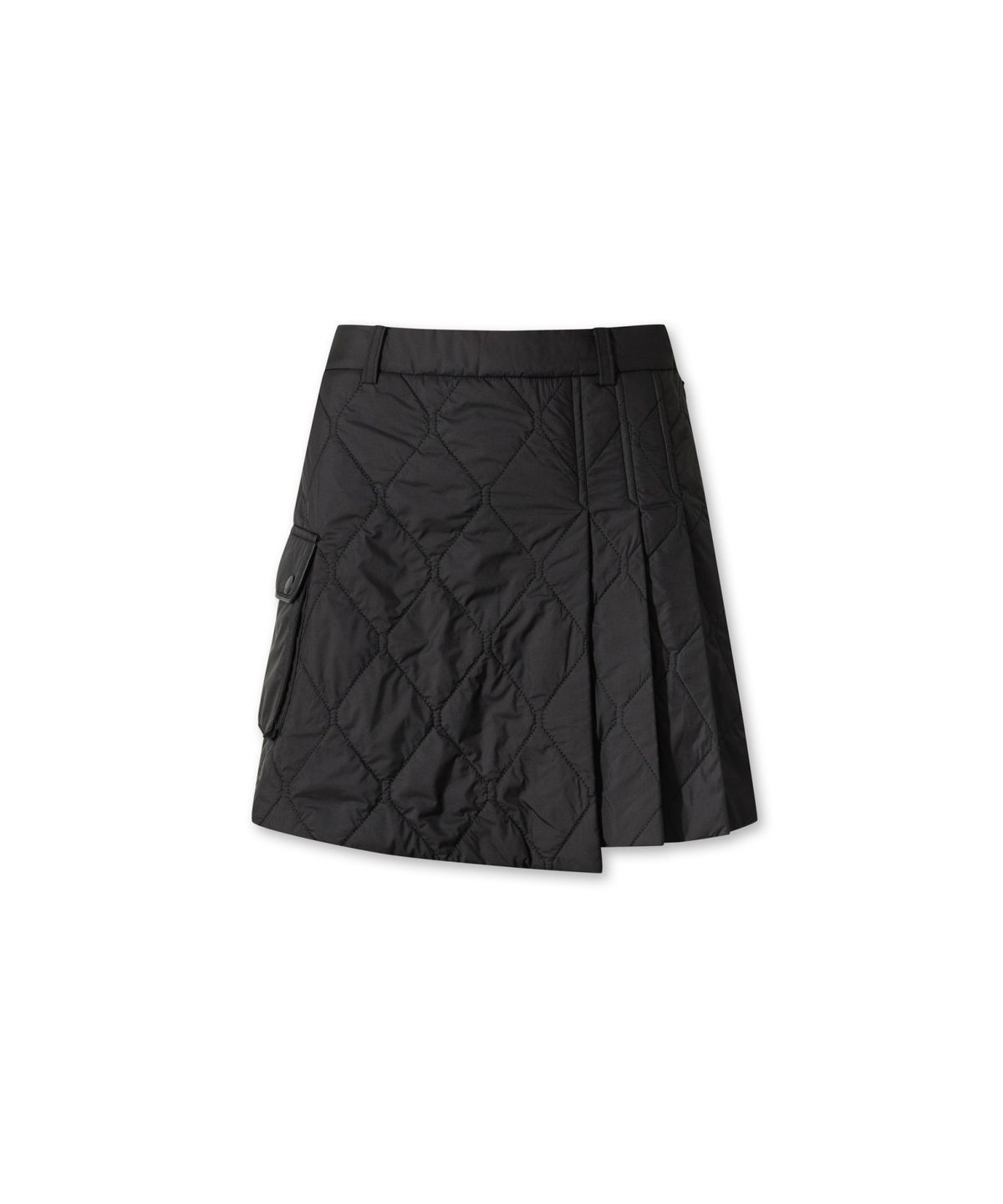 왁(WAAC) Women Wedge padded wrap skort WWKCW25706BKX