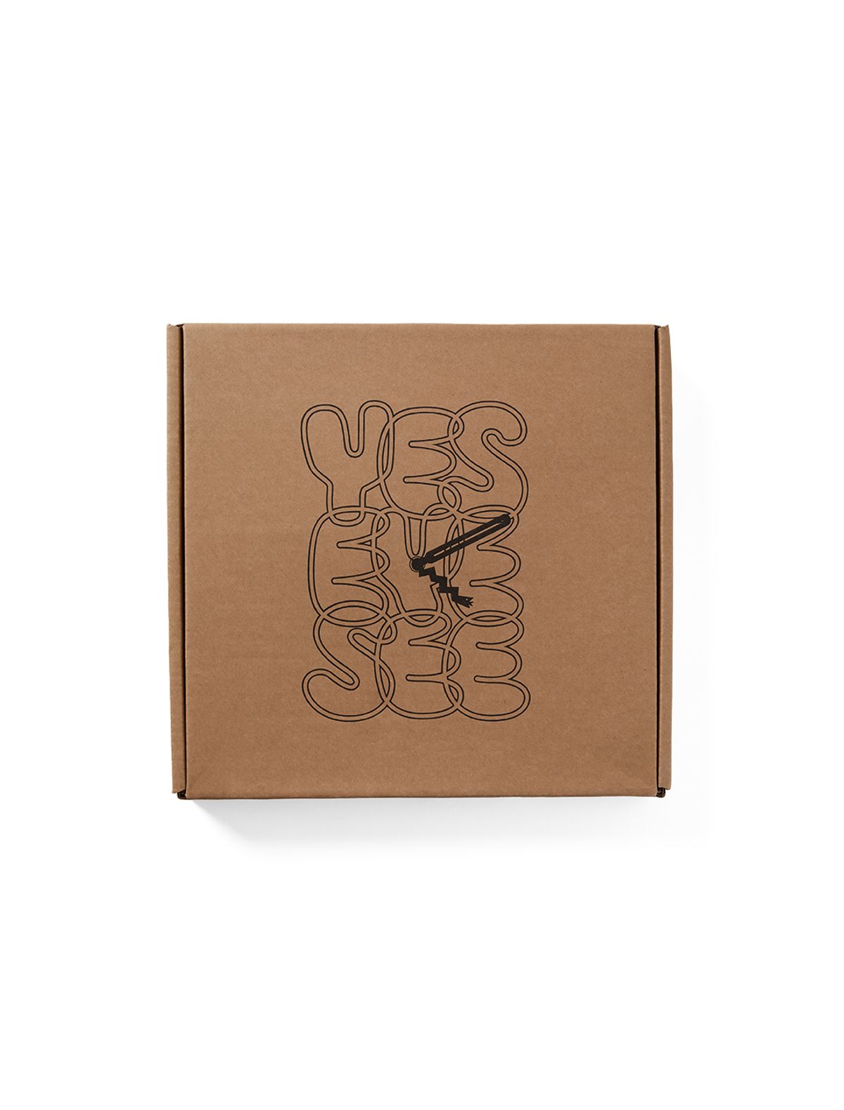 예스아이씨(YESEYESEE) C-Logo Clock Black