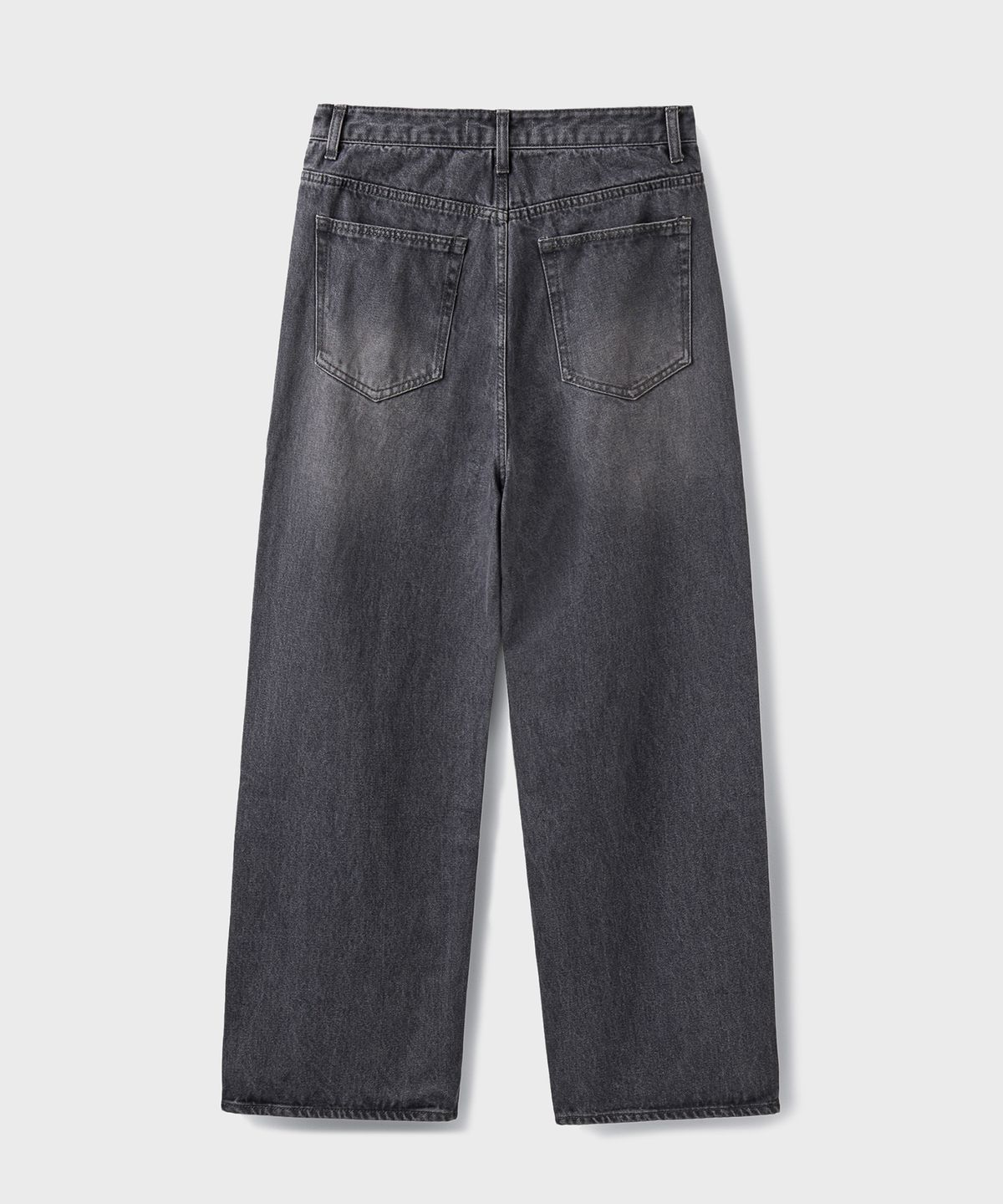 브랜디드(BRANDED) EXTRA WIDE DENIM PANTS [WASHED GRAY]