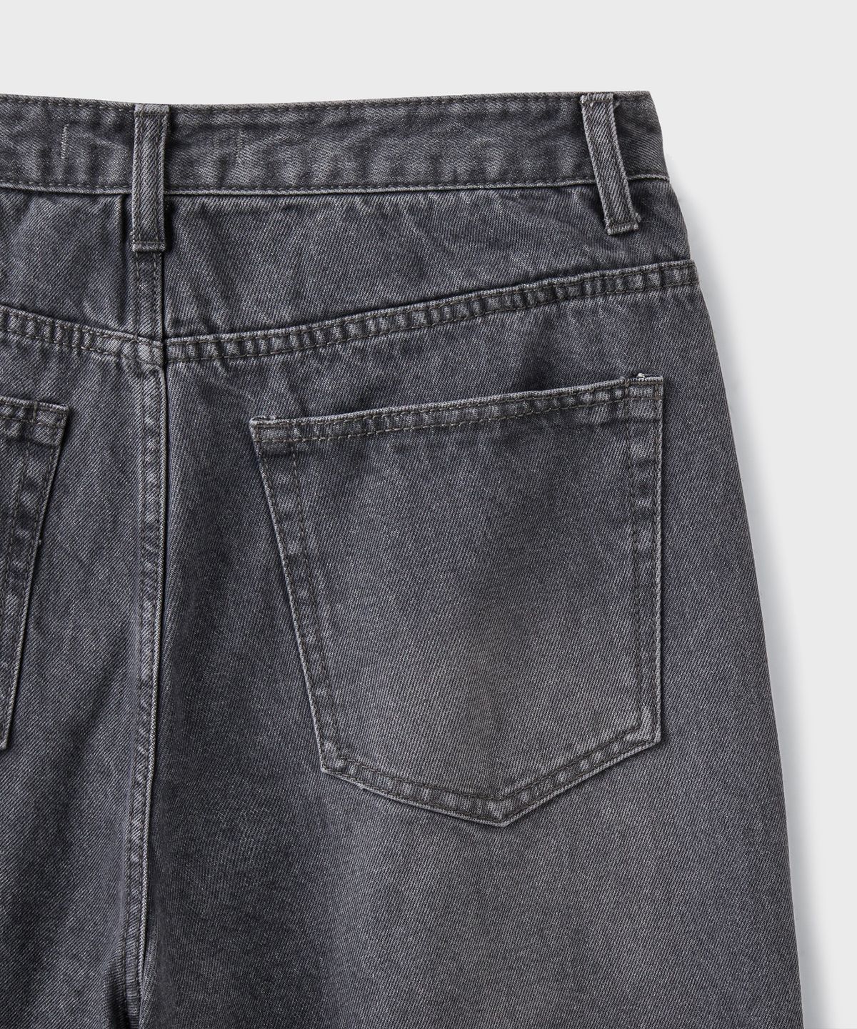 브랜디드(BRANDED) EXTRA WIDE DENIM PANTS [WASHED GRAY]