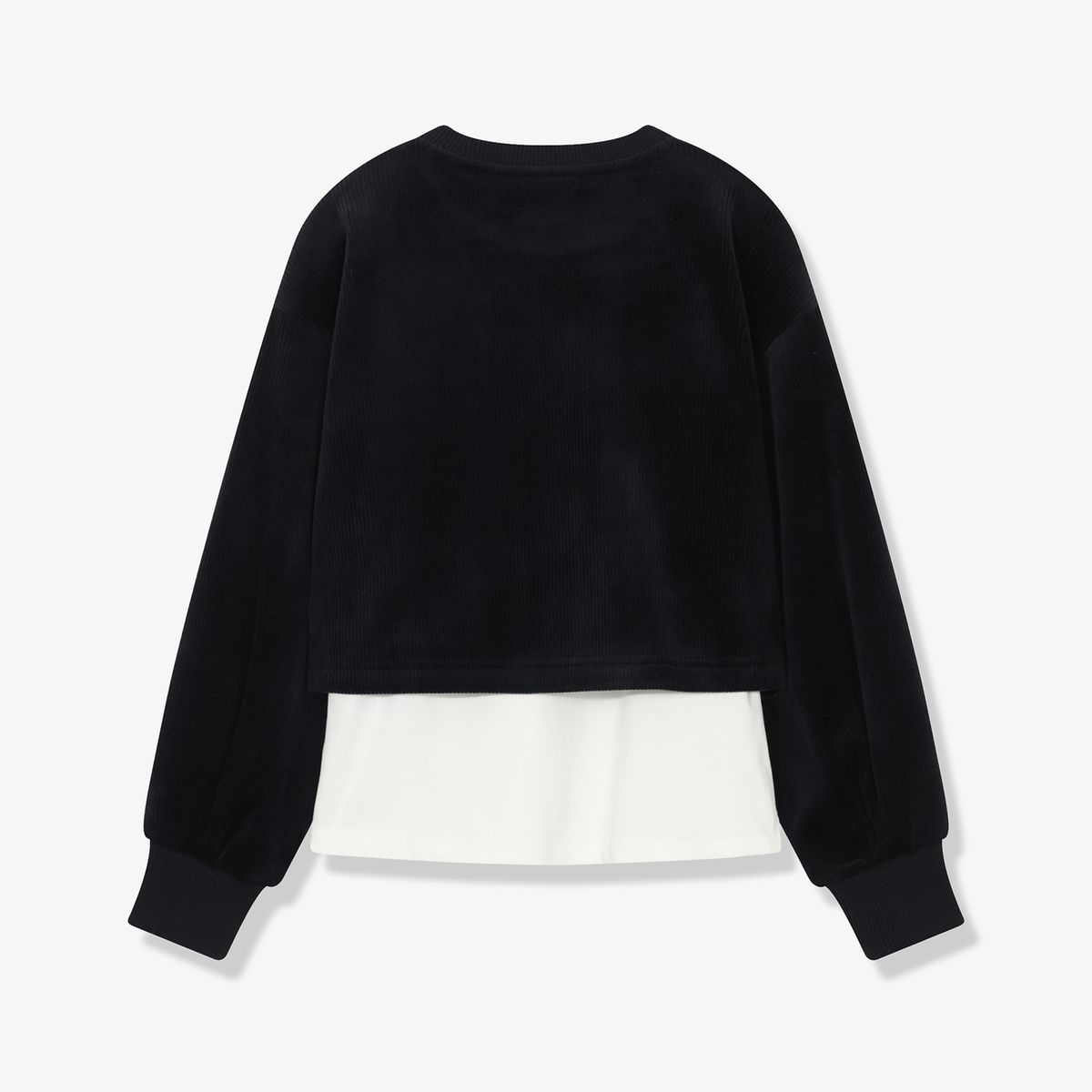 휠라 키즈(FILA KIDS) 여아 벨로아 레이어드 셋업