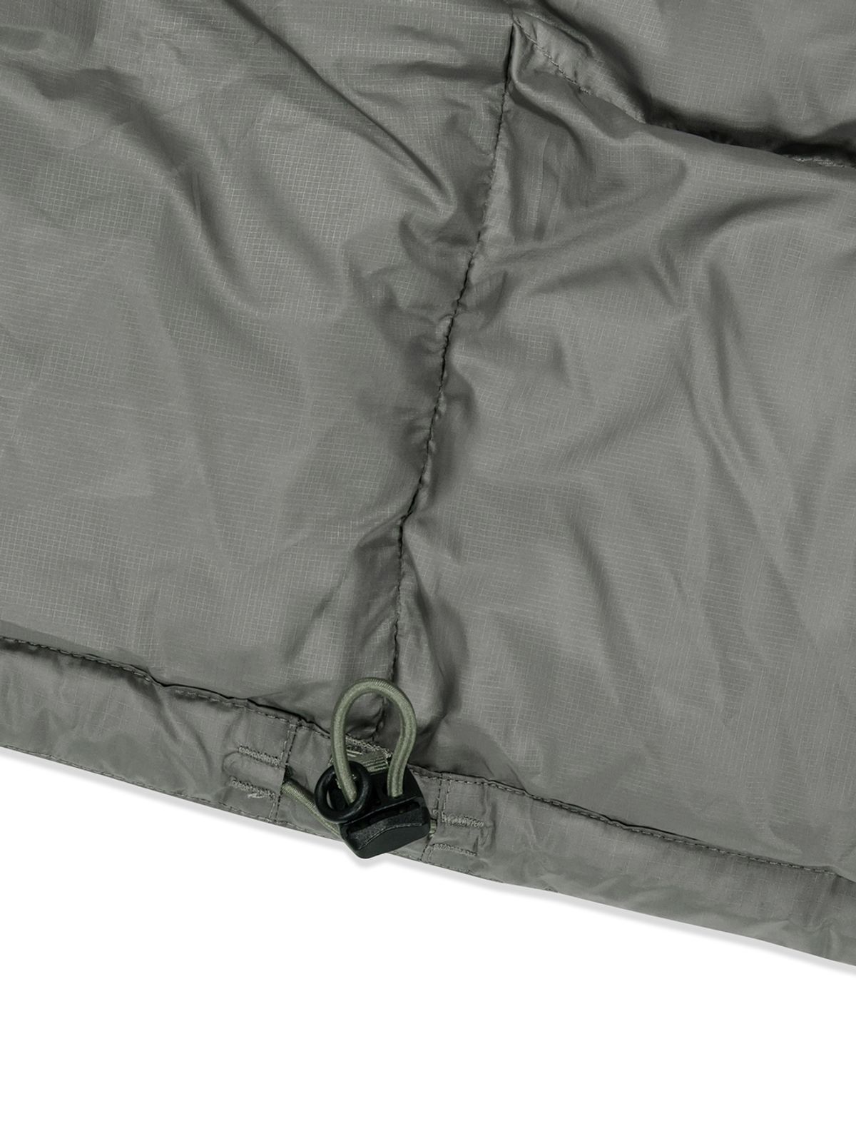 예스아이씨(YESEYESEE) Sign Logo Down Jacket Grey