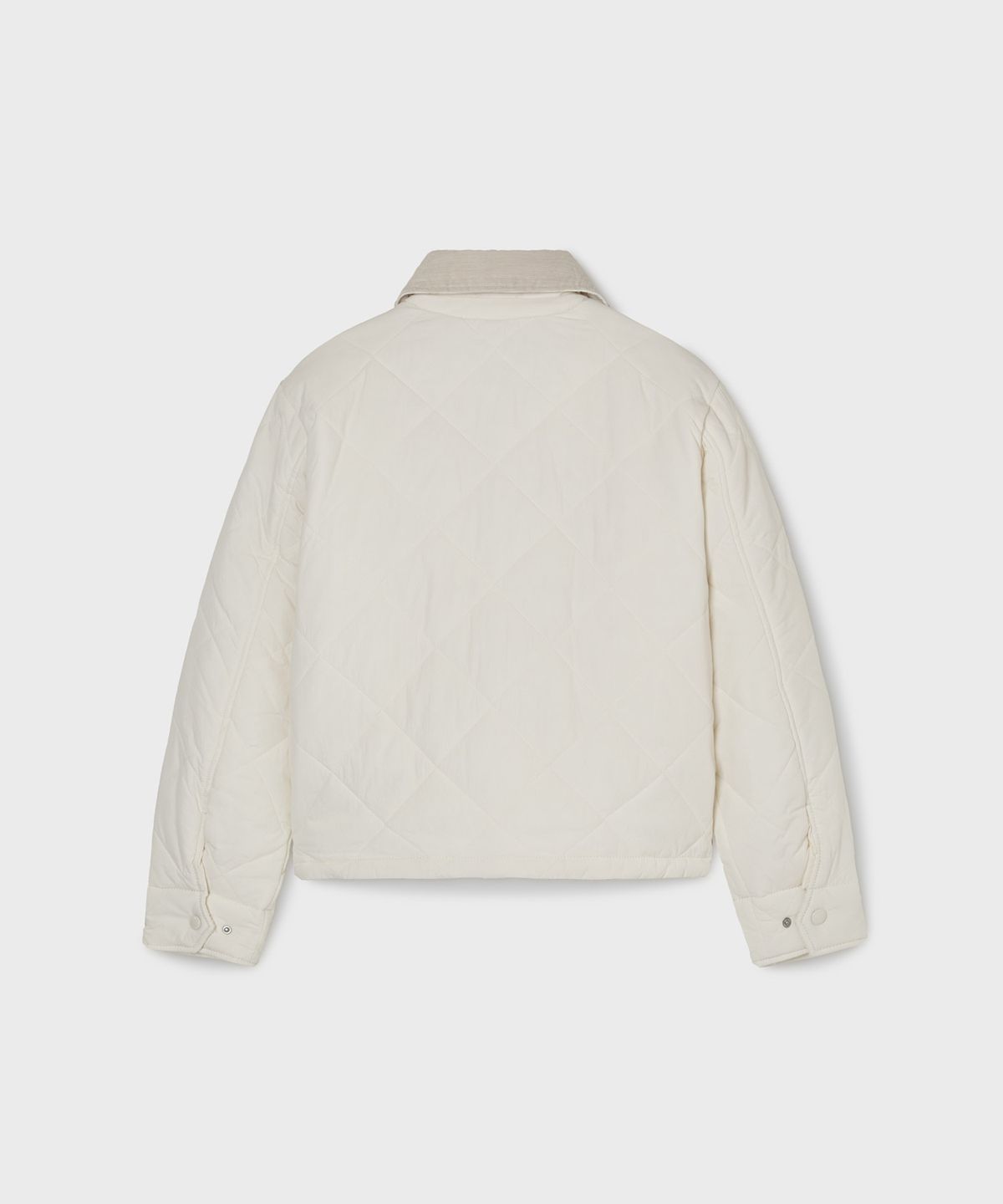후아유(WHO.A.U) Detachable Collar Quilted Jacket(F) / WHJPG1112F