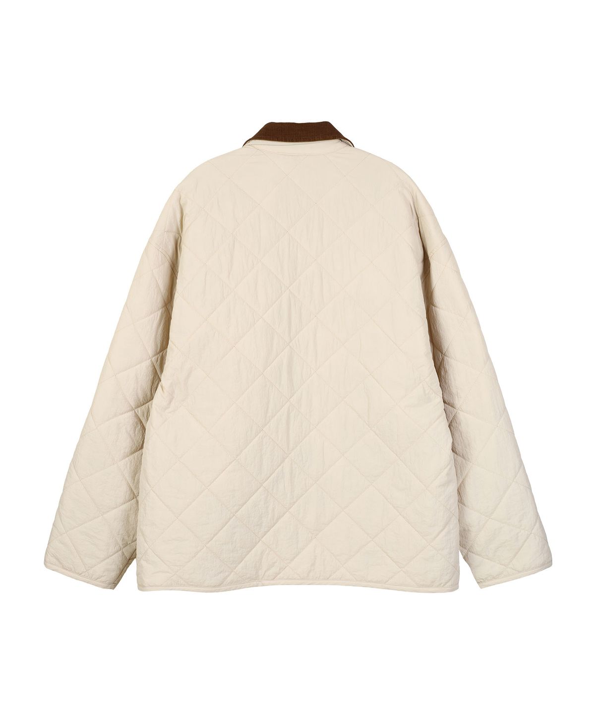 아웃도어 프로덕츠(OUTDOOR PRODUCTS) CORDUROY COLLAR QUILTED JACKET (BEIGE)