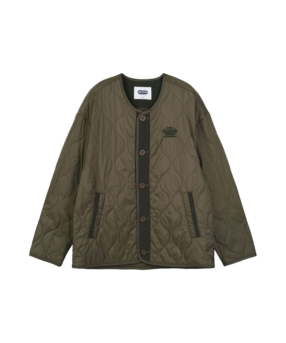 아웃도어 프로덕츠(OUTDOOR PRODUCTS) LINER QUILED JACKET (BROWN)