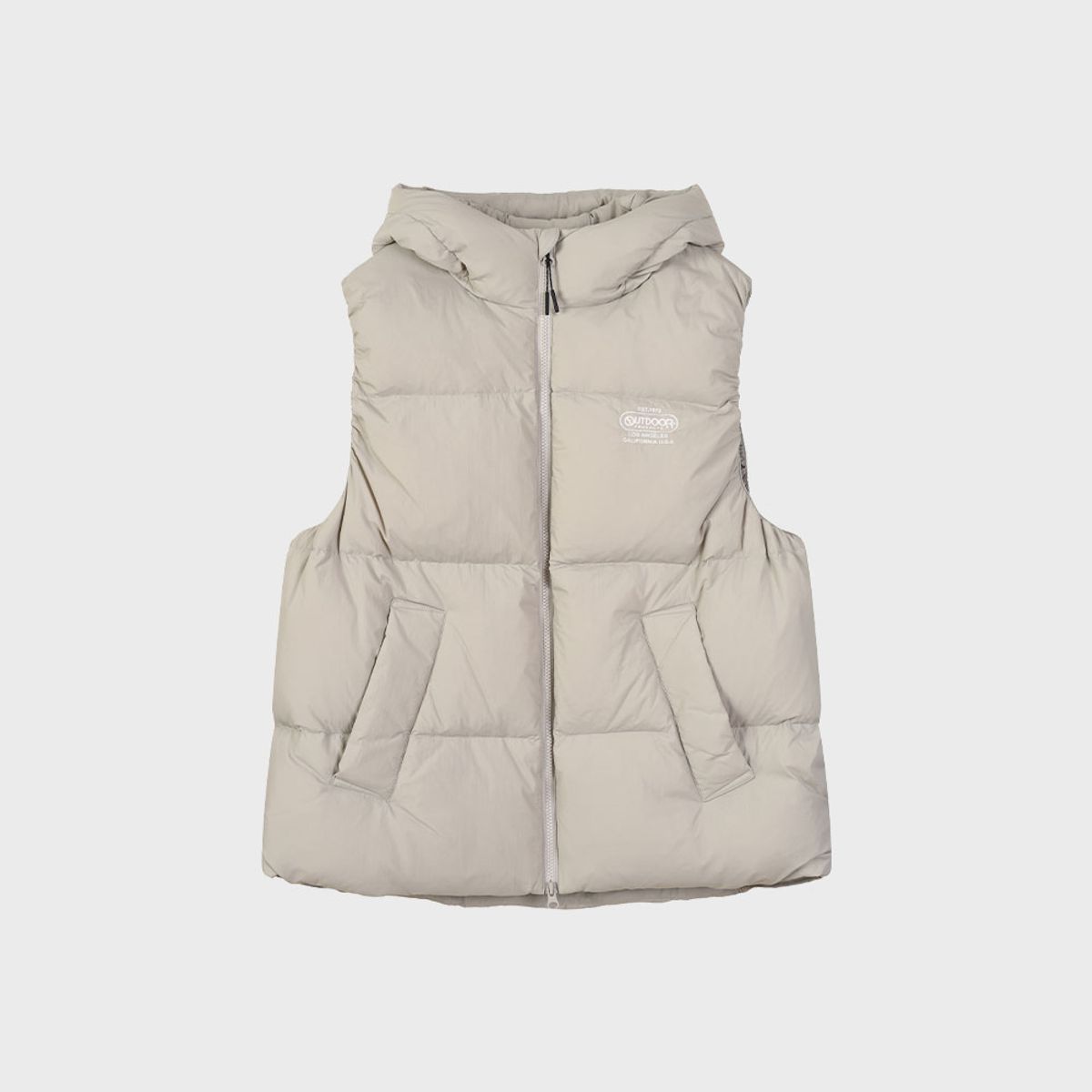 아웃도어 프로덕츠(OUTDOOR PRODUCTS) BASIC DOWN VEST (BEIGE)