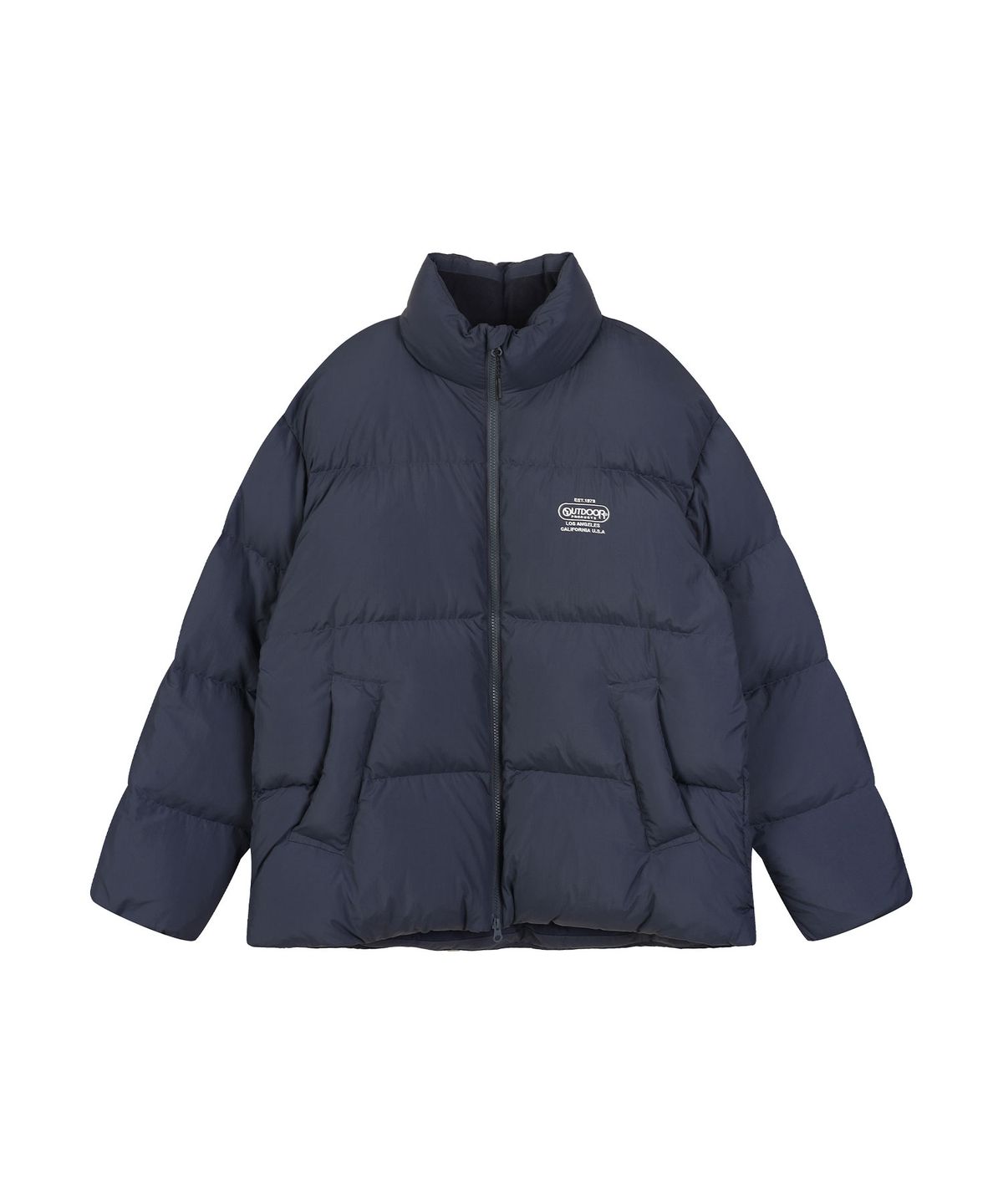 아웃도어 프로덕츠(OUTDOOR PRODUCTS) BASIC DOWN PUFFER (INDIGO BLUE)