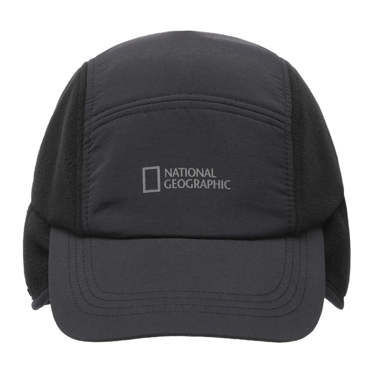 내셔널지오그래픽(NATIONALGEOGRAPHIC) N253AHA050 NRN플랩 귀달이캡 BLACK