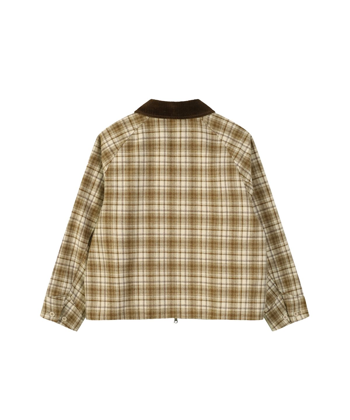 아웃도어 프로덕츠(OUTDOOR PRODUCTS) W ROUND COLLAR CHECK BLOUSON (BEIGE)