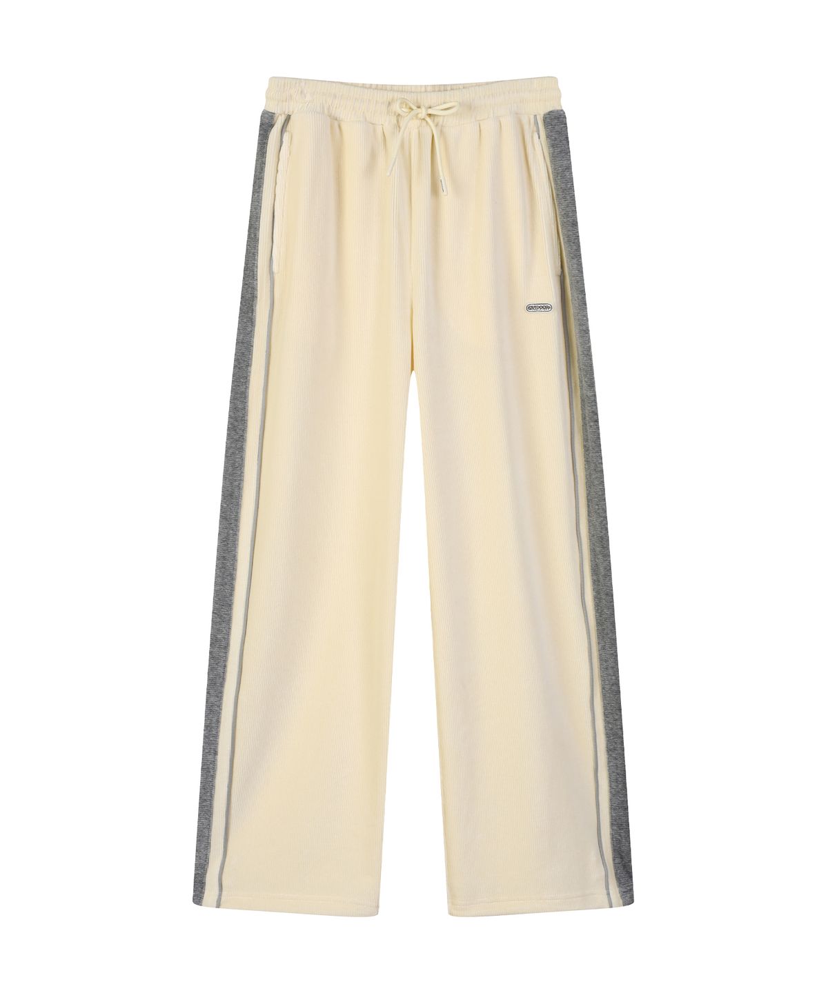 아웃도어 프로덕츠(OUTDOOR PRODUCTS) W CORDUROY WIDE PANTS (IVORY)