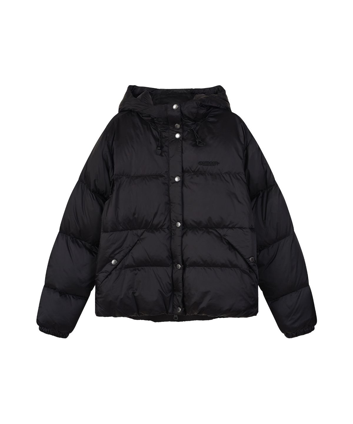 아웃도어 프로덕츠(OUTDOOR PRODUCTS) W GLOSSY PUFFER DOWN (BLACK)