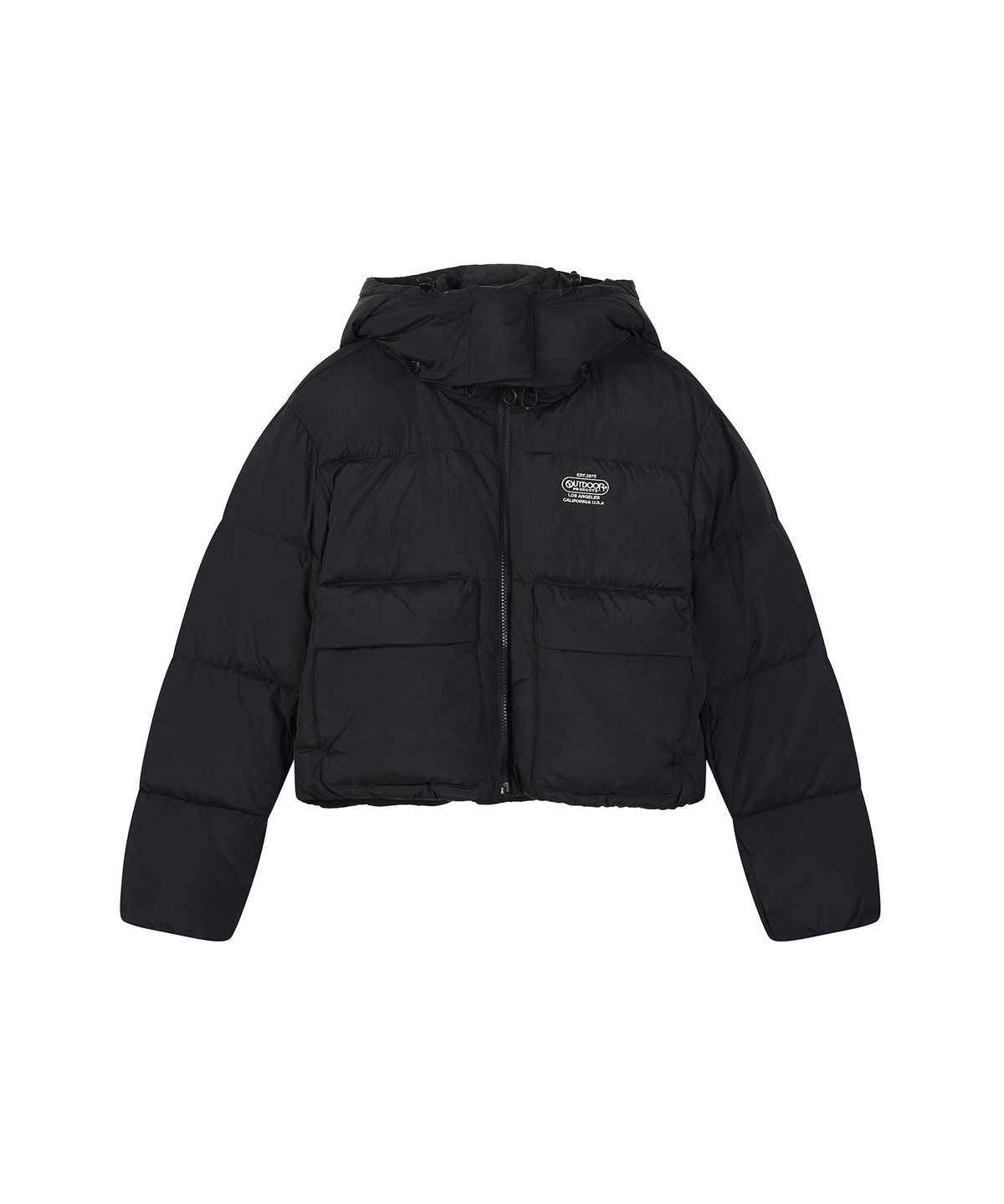 아웃도어 프로덕츠(OUTDOOR PRODUCTS) W PUFFER HOOD DOWN (BLACK)