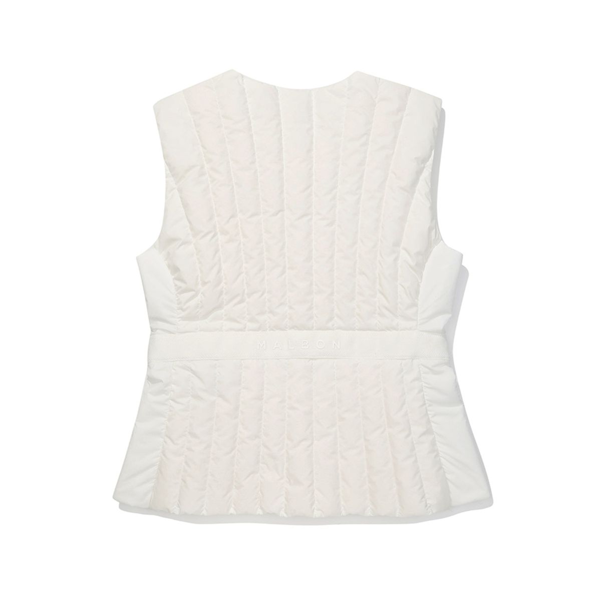 말본 골프(MALBON GOLF) 초경량 미들러 다운베스트 IVORY (WOMAN)