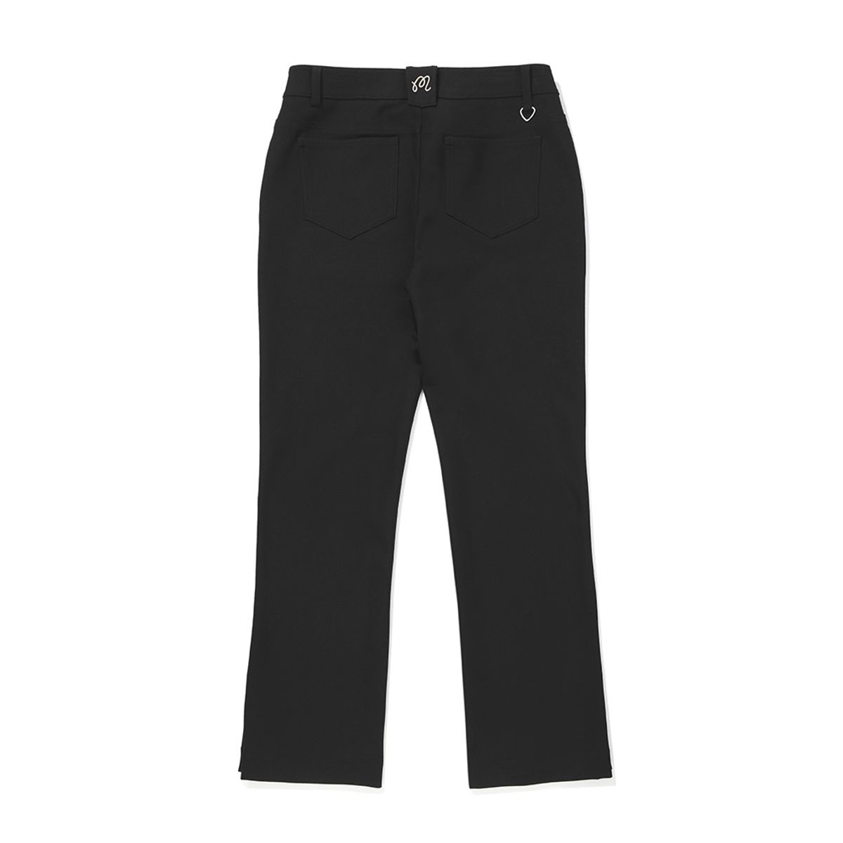 말본 골프(MALBON GOLF) 여성 약기모 부츠컷 팬츠 BLACK (WOMAN)