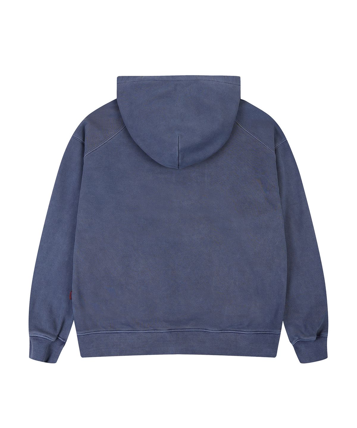 에이던엠(ADERNM) PIGMENT DYED SWEAT HOODIE (BLUE)