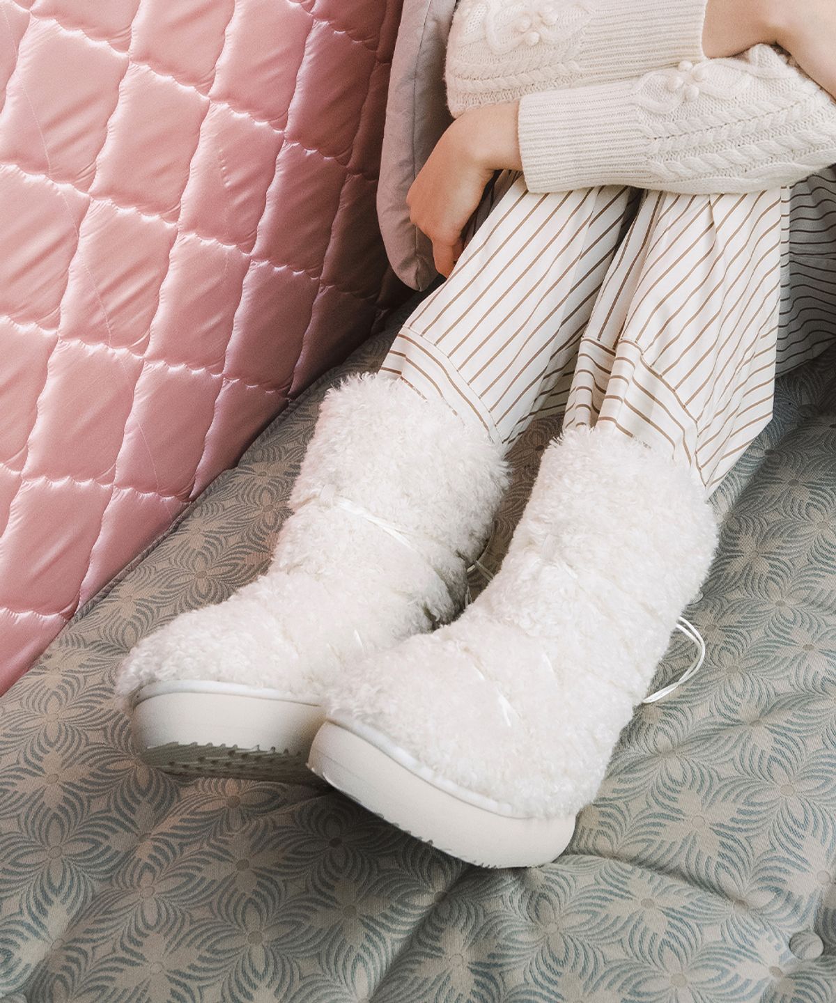 락피쉬웨더웨어(ROCKFISH WEATHERWEAR) CURLY FUR BOOTS MIDDLE - 5 colors