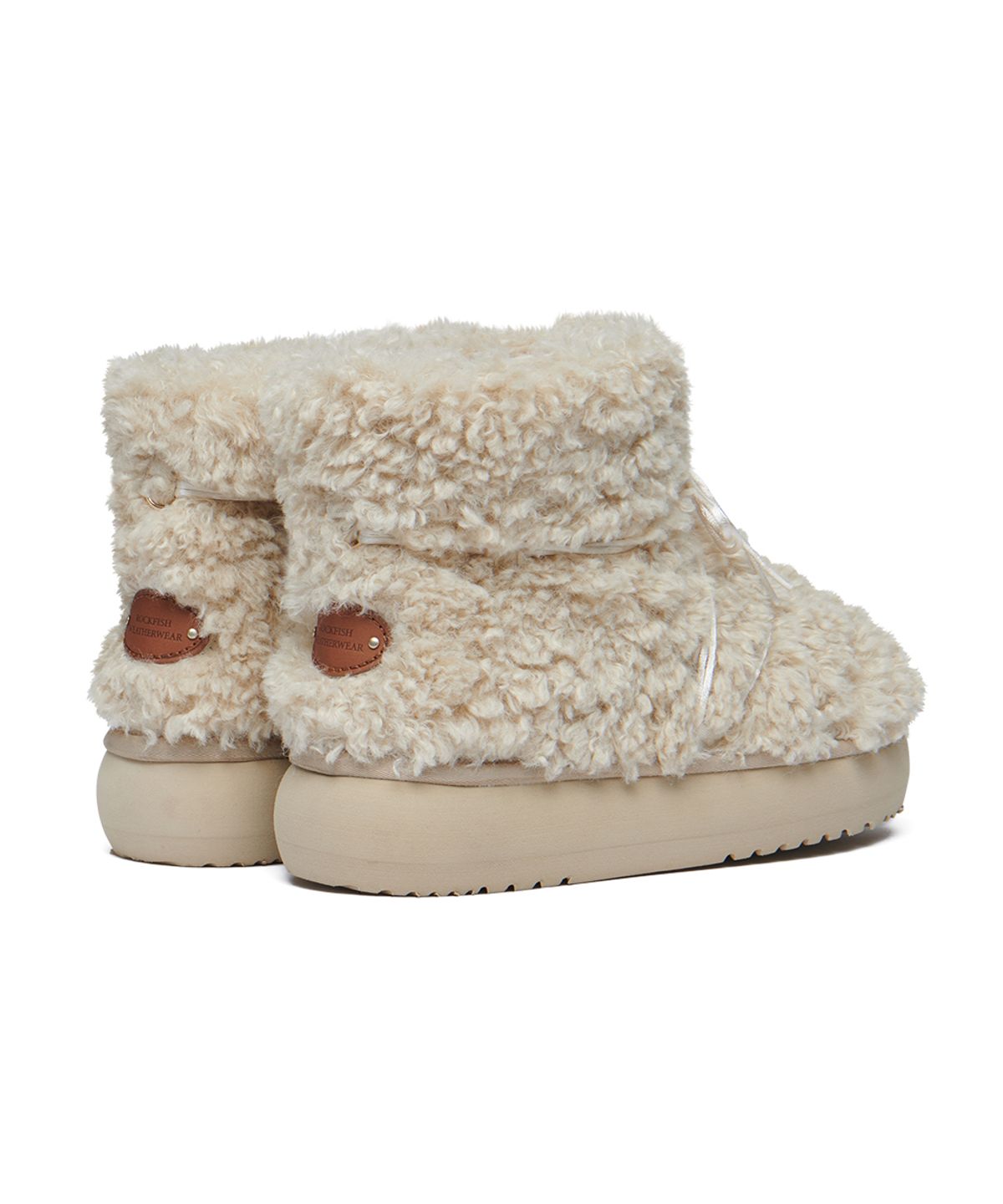 락피쉬웨더웨어(ROCKFISH WEATHERWEAR) CURLY FUR BOOTS SHORT - 5 colors