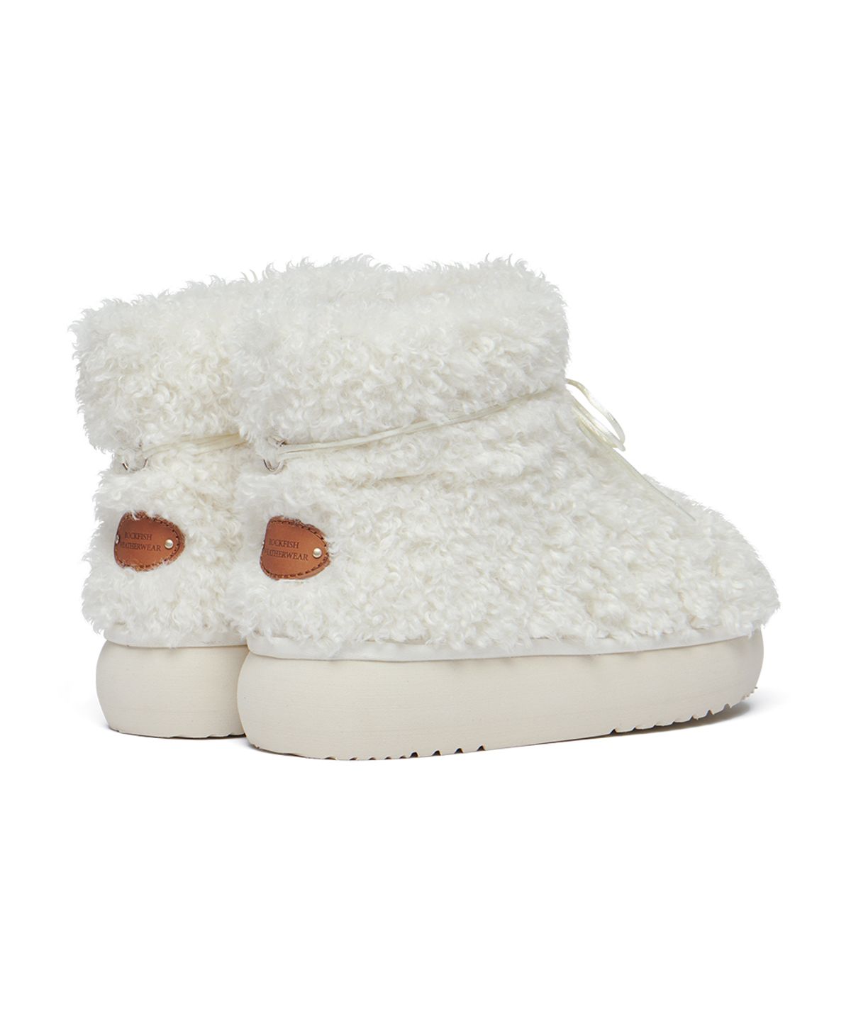 락피쉬웨더웨어(ROCKFISH WEATHERWEAR) CURLY FUR BOOTS SHORT - 5 colors