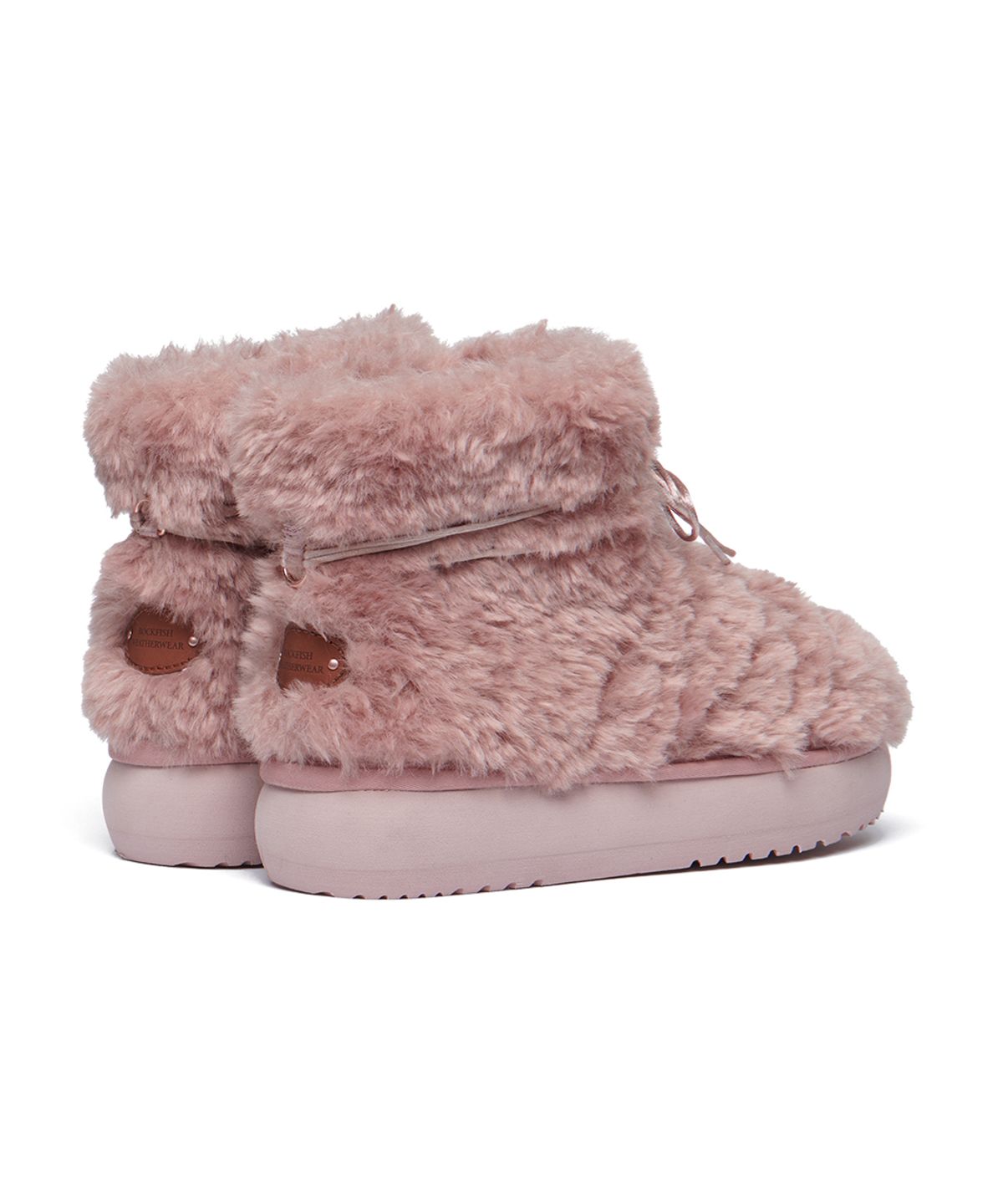 락피쉬웨더웨어(ROCKFISH WEATHERWEAR) CURLY FUR BOOTS SHORT - 5 colors