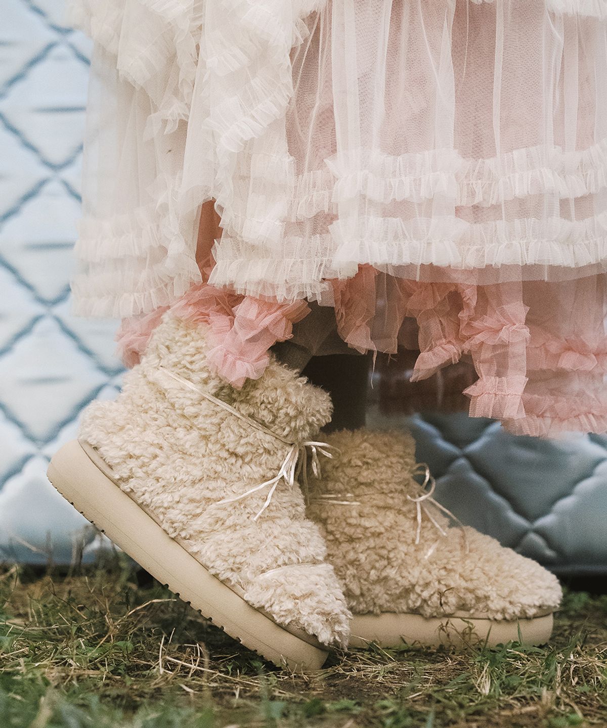락피쉬웨더웨어(ROCKFISH WEATHERWEAR) CURLY FUR BOOTS SHORT - 5 colors