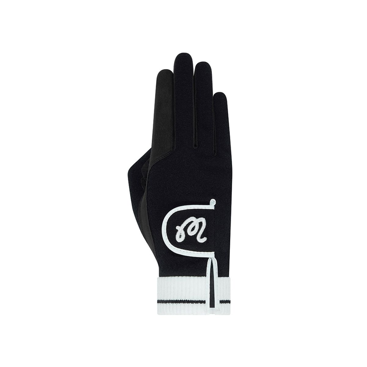 말본 골프(MALBON GOLF) 여성 버킷 양손 윈터 장갑 BLACK (WOMAN)
