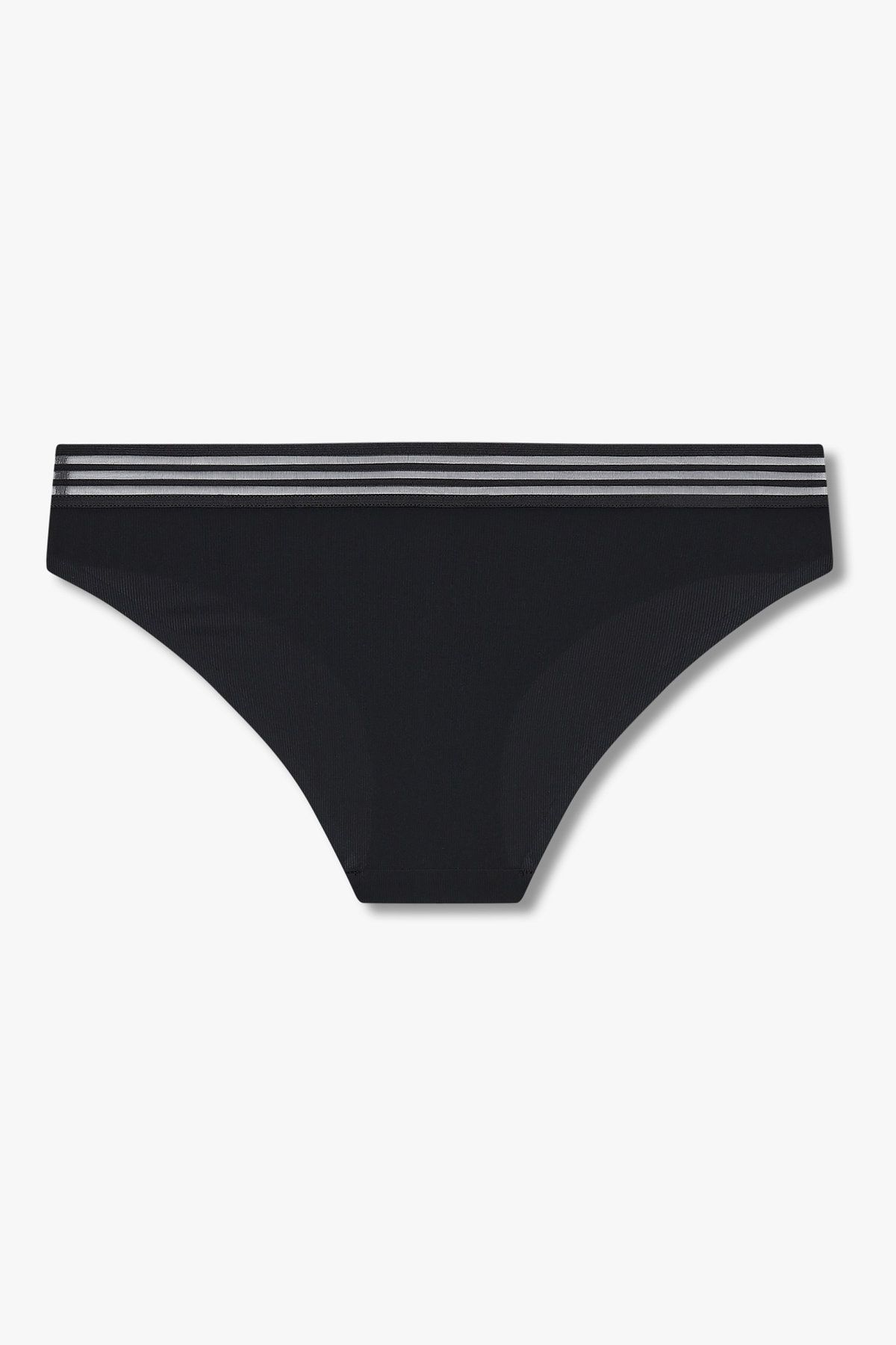 엠포리오 아르마니 언더웨어(EMPORIO ARMANI UNDERWEAR) 여성 메쉬 밴딩 리브드 브리프_블랙 0825311520