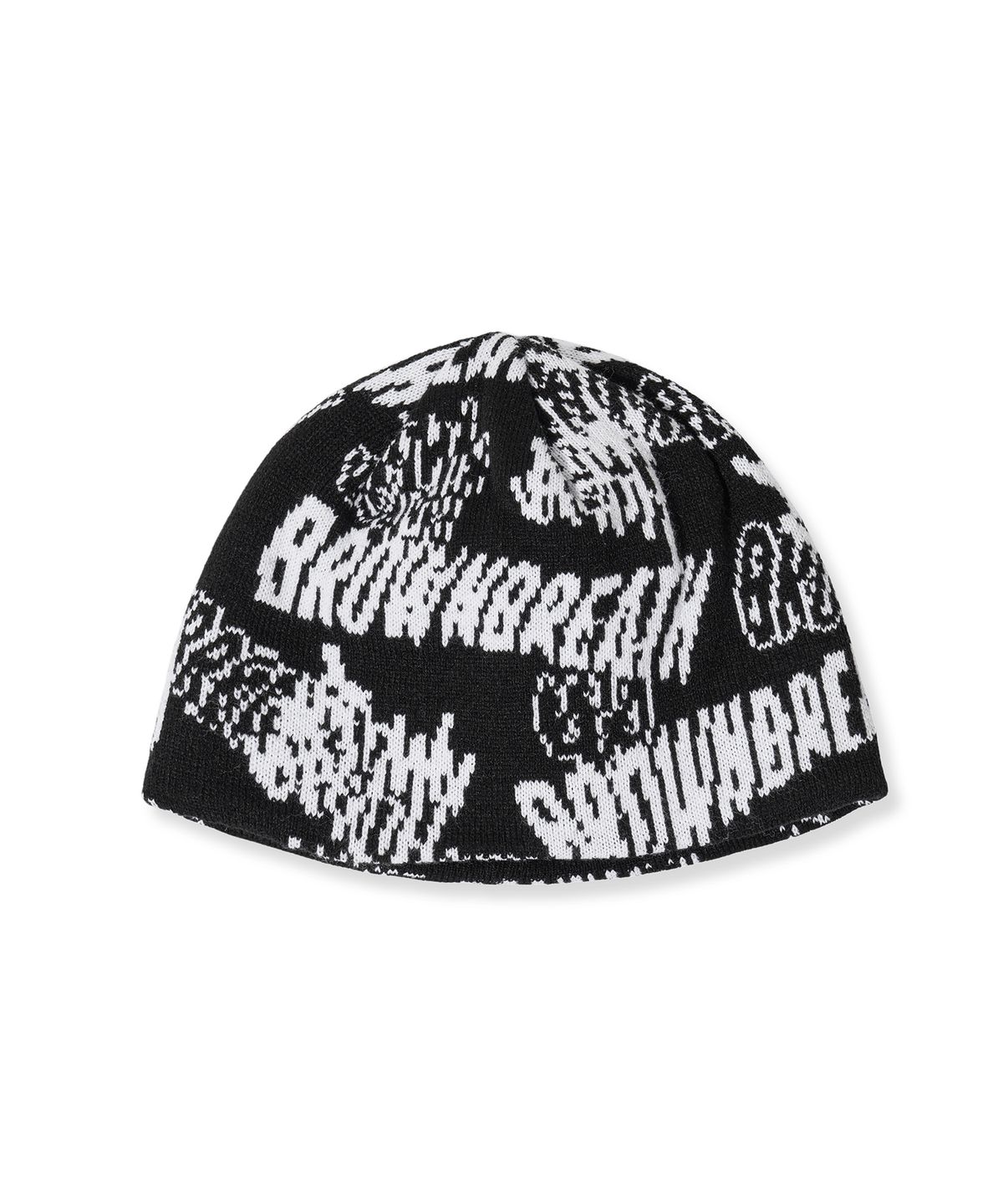 브라운브레스 키즈(BROWNBREATH KIDS) KIDS TAG OVERALL SHORT BEANIE - BLACK
