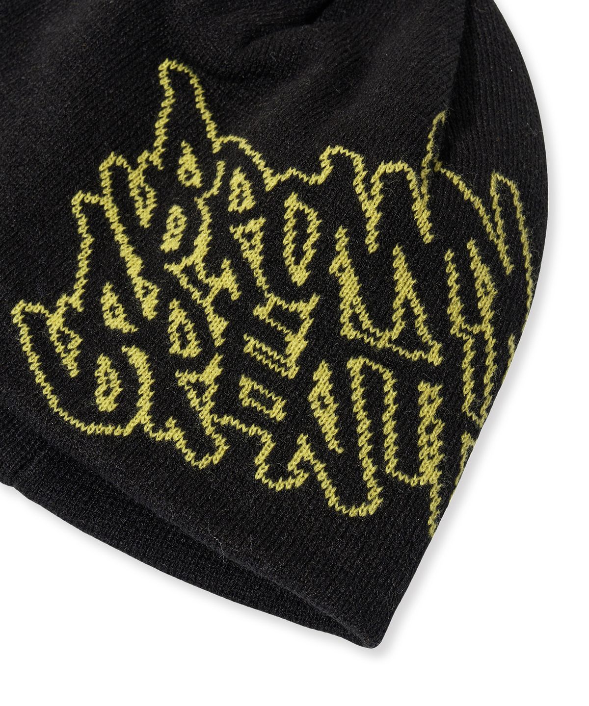 브라운브레스 키즈(BROWNBREATH KIDS) KIDS BIG TAG BEANIE - BLACK