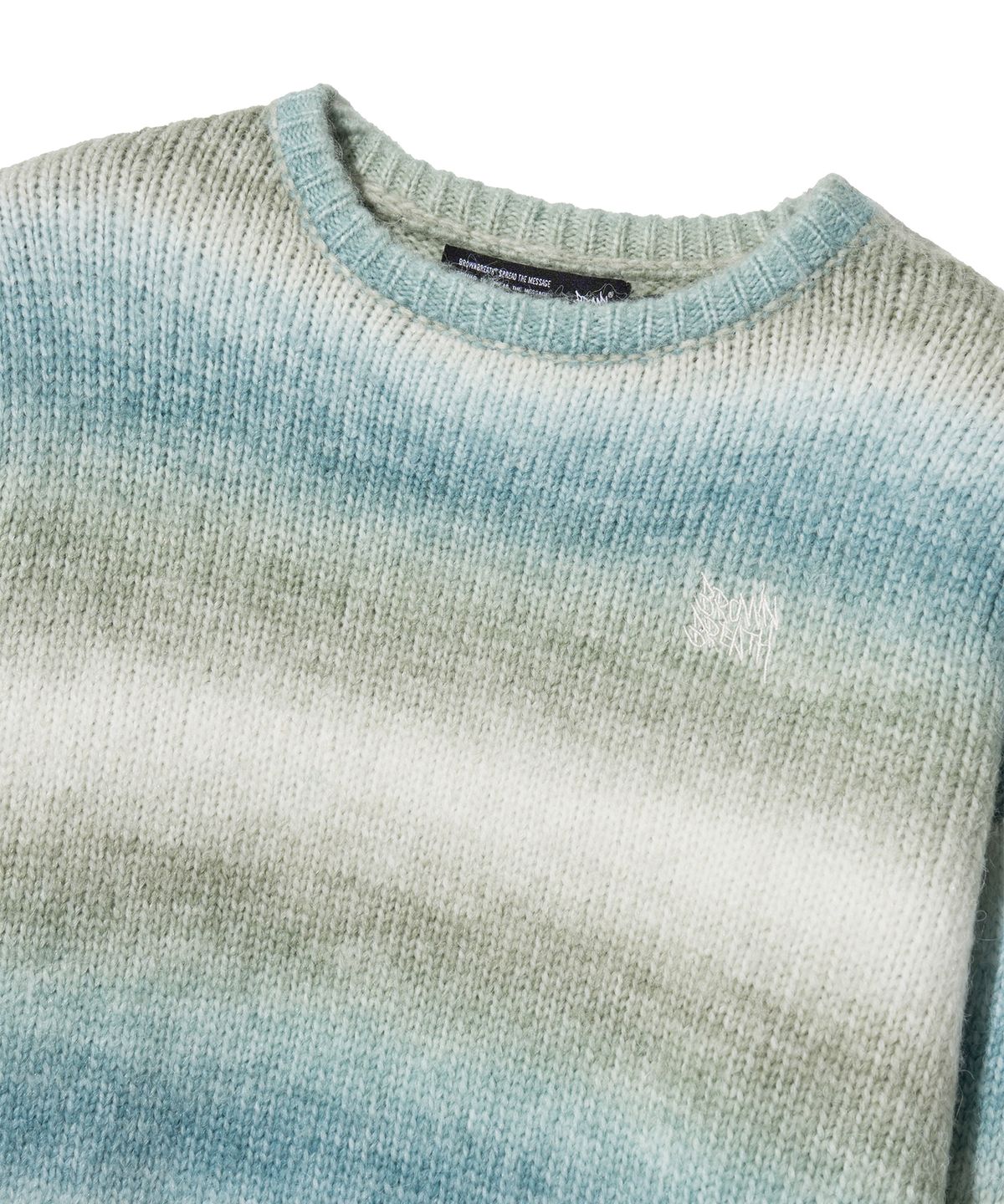 브라운브레스 키즈(BROWNBREATH KIDS) KIDS GRADATION KNIT - BEIGE