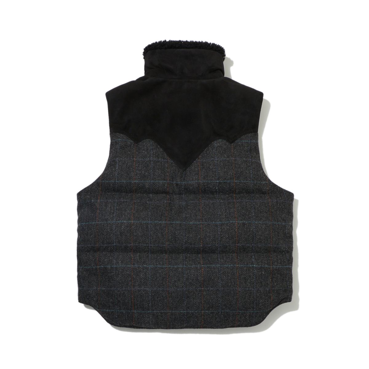펜필드(PENFIELD) [TRAILWEAR] 50TH ANNIV. 락울 다운 베스트 블랙_FR4WD71U