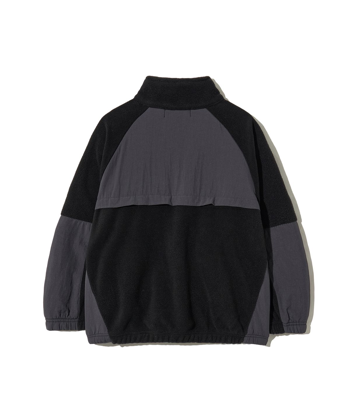 브라운브레스 키즈(BROWNBREATH KIDS) KIDS POLAR FLEECE ZIP UP - BLACK