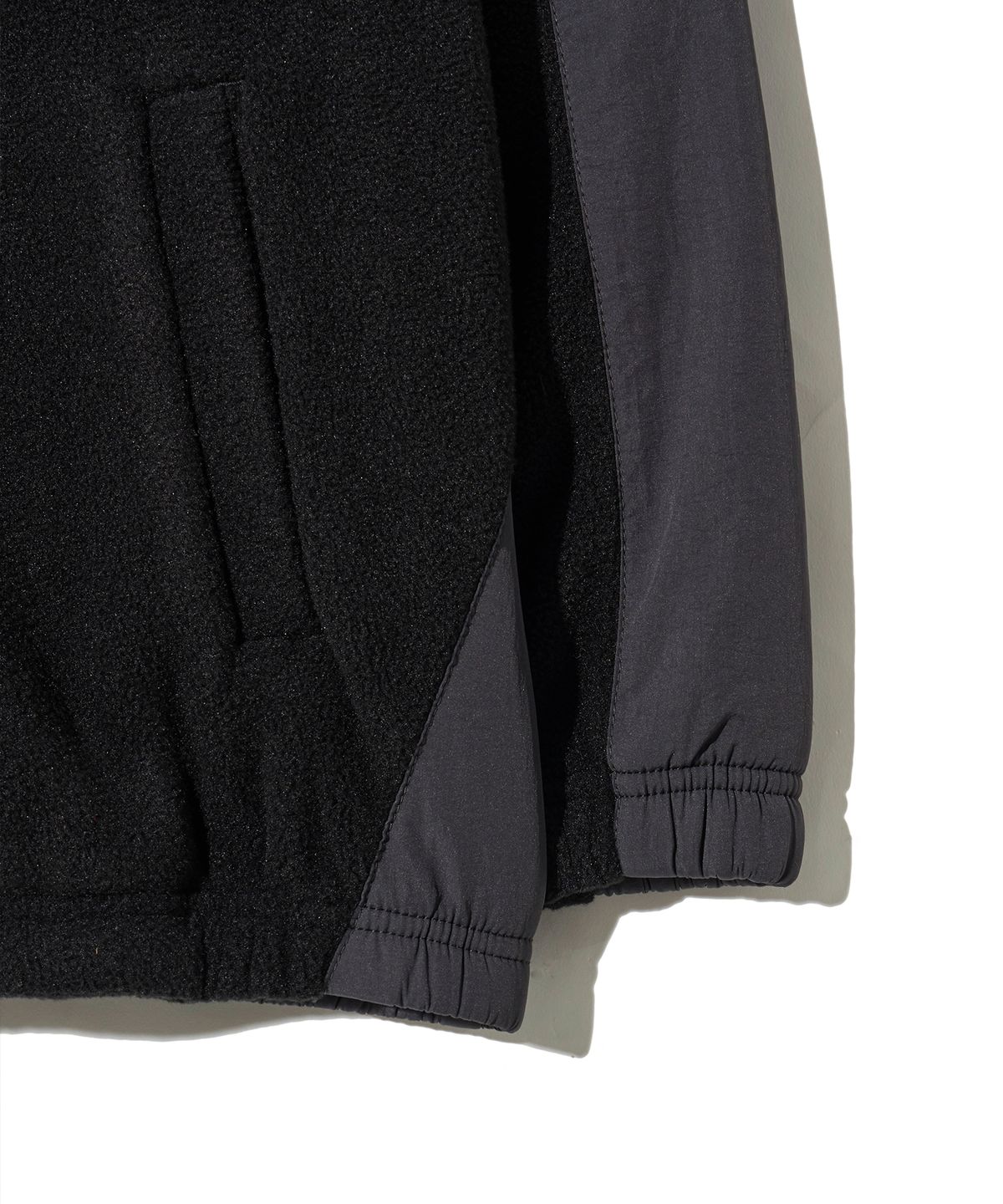 브라운브레스 키즈(BROWNBREATH KIDS) KIDS POLAR FLEECE ZIP UP - BLACK