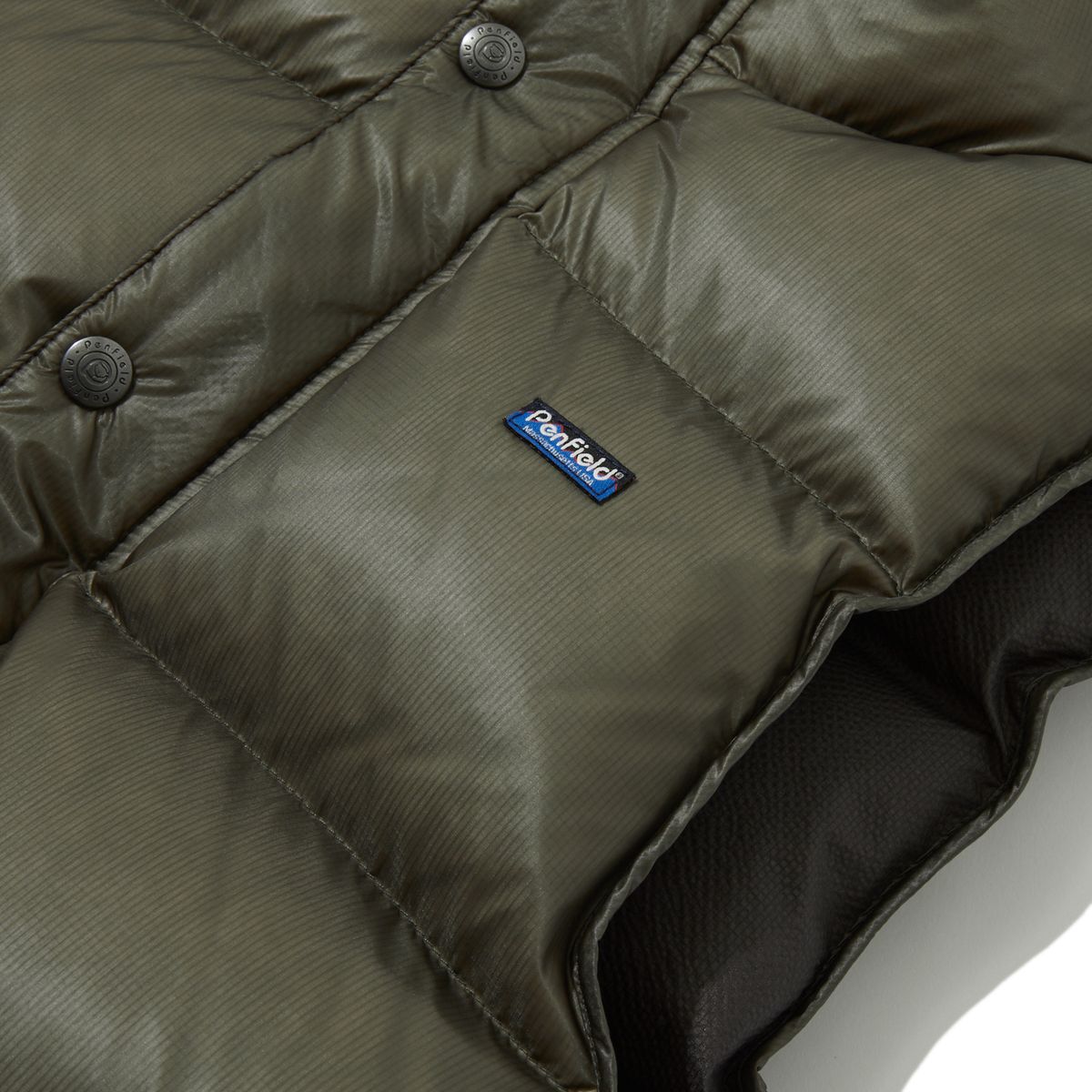펜필드(PENFIELD) 아웃백 다운 베스트 베이지_FR4WD40U